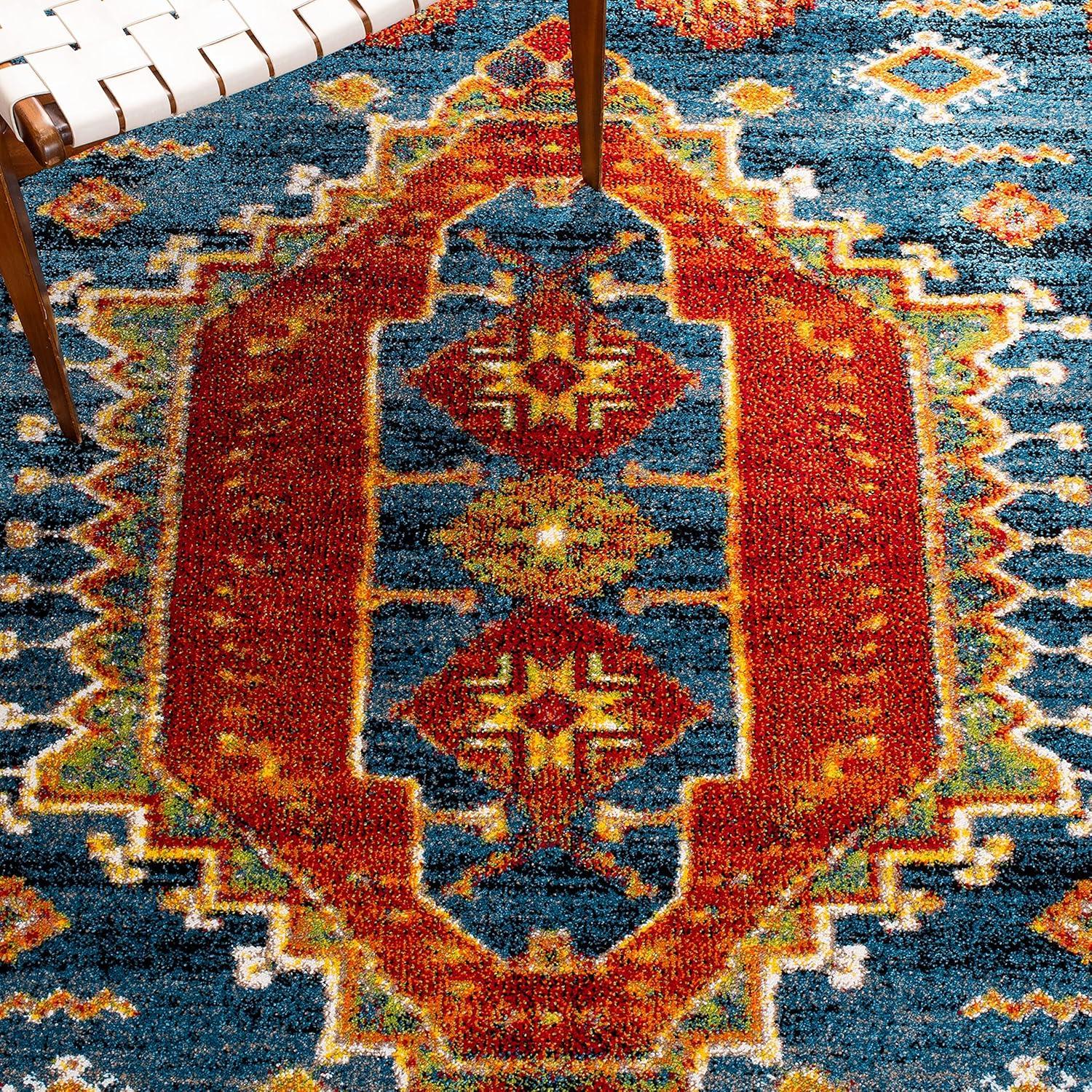 Vintage Hamadan VTH253 Power Loomed Area Rug  - Safavieh