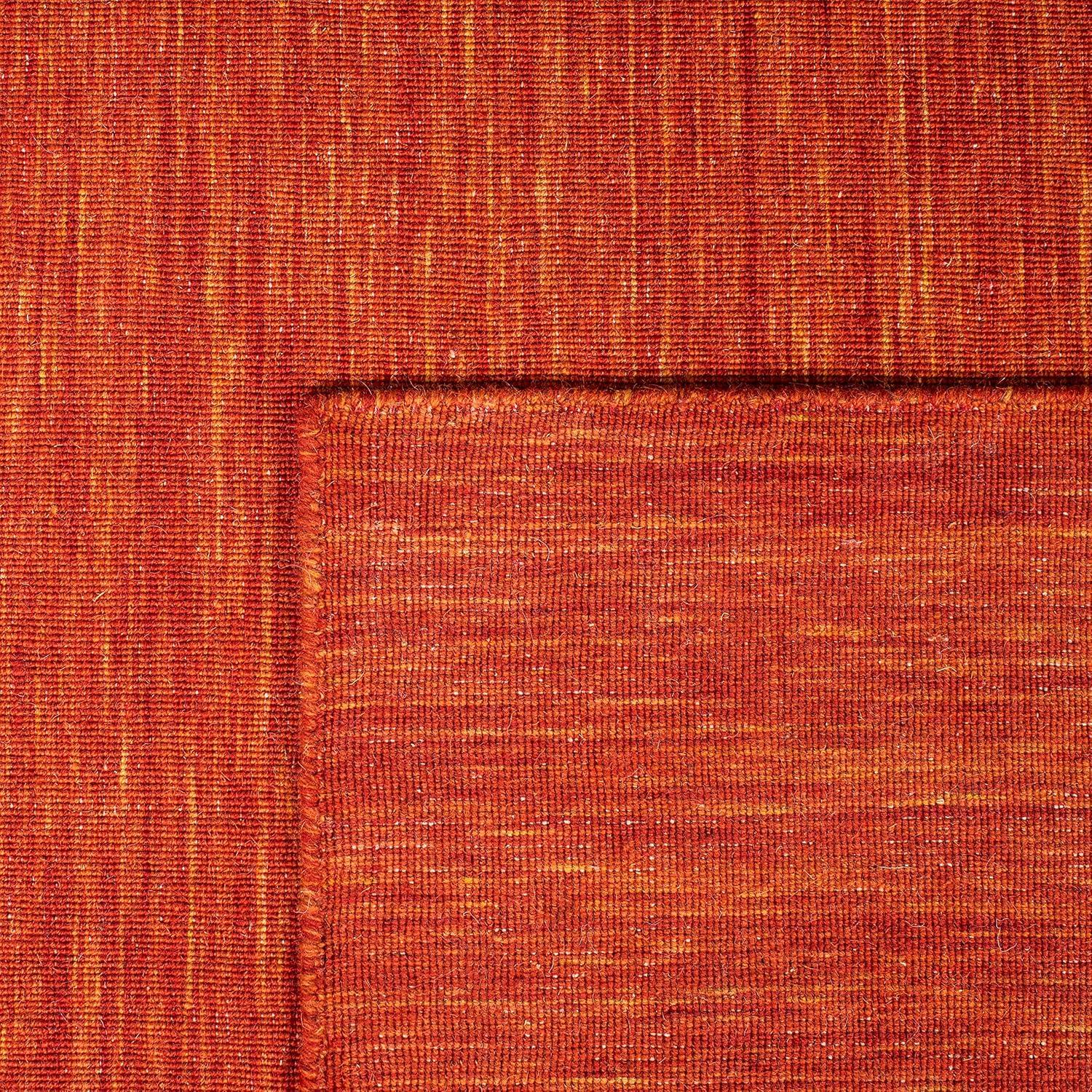 Kilim KLM850 Hand Loomed Area Rug - Red/Rust - 5'x8' - Safavieh