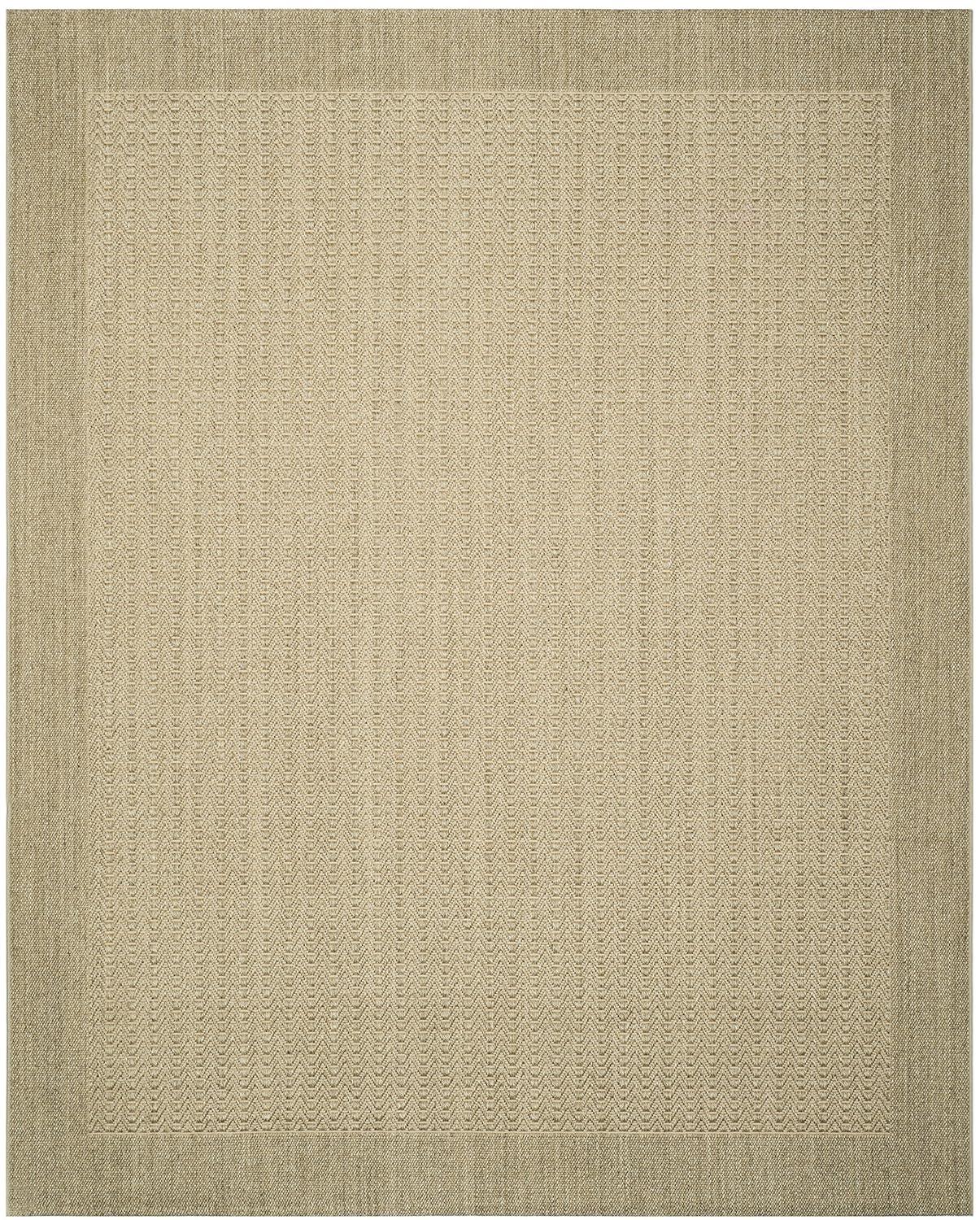 Huxley Sisal PAB321 Power Loomed, Jacquard Weave Indoor Area Rug - 8'x11' - Desert Sand - Safavieh