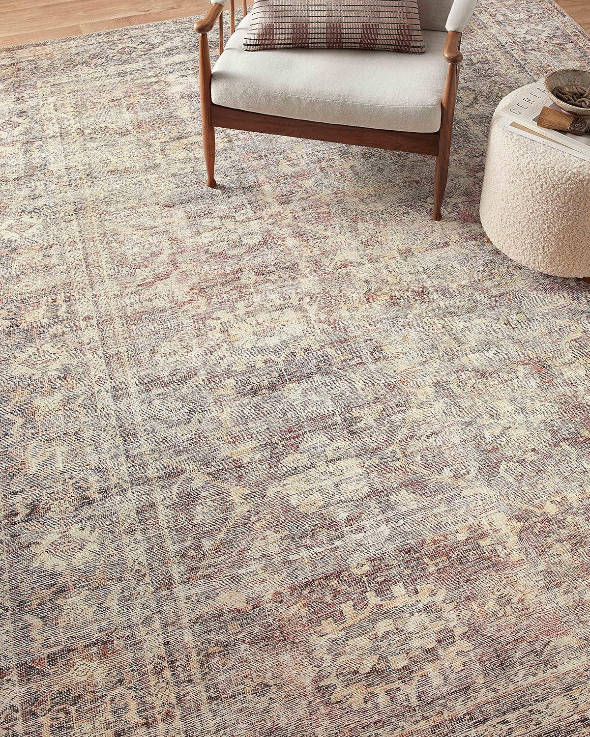 Georgie Oriental Bordeaux/Antique Area Rug