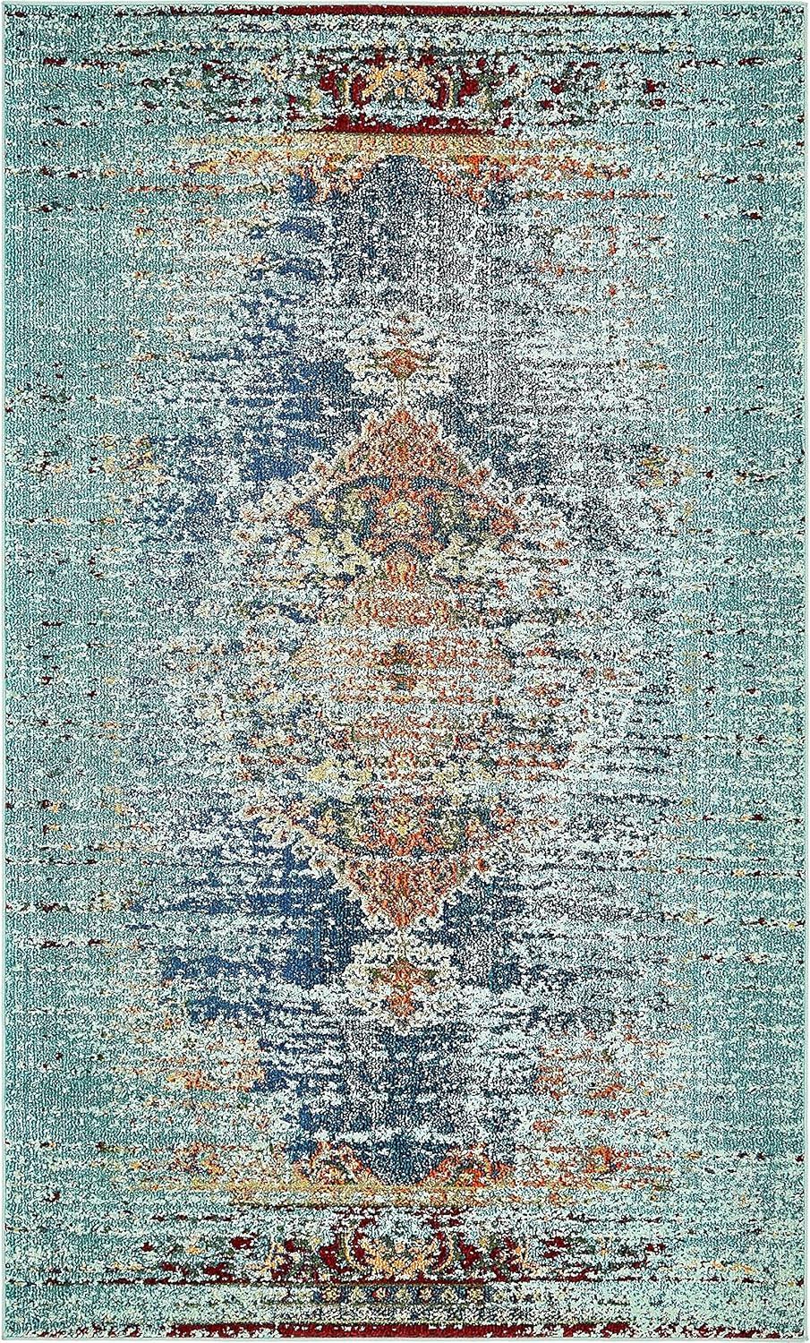 Unique Loom Solid Shag Solid Indoor Woven Area Rug