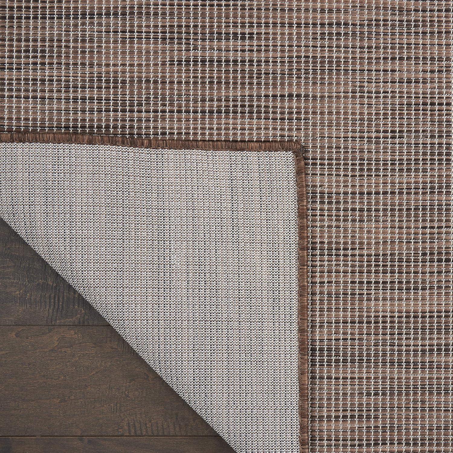Ebern Designs Southwestern Machine Woven Polypropylene Indoor / Outdoor Area Rug in Natural