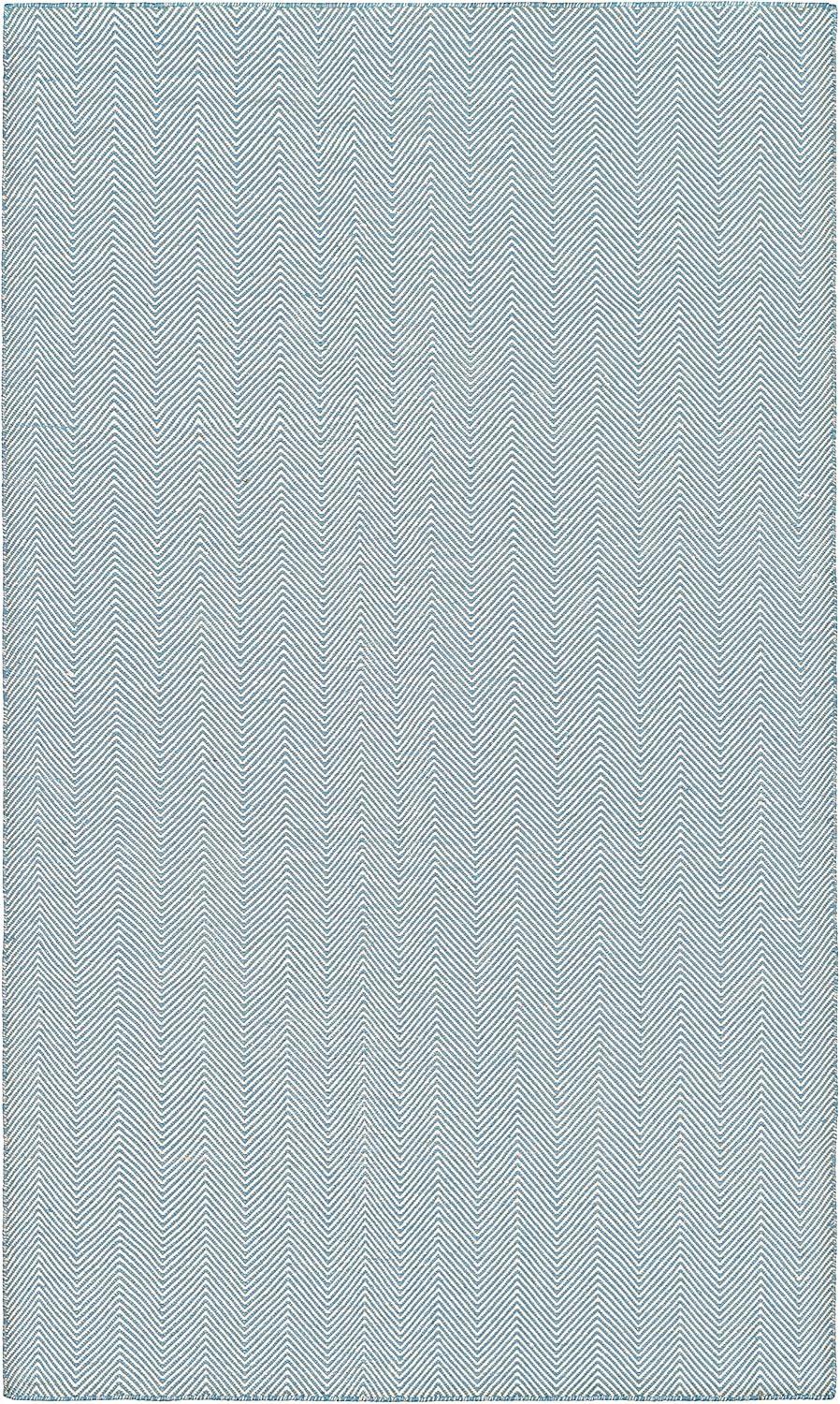 Cottages Denim 8' x 10' Hand-Woven Reversible Synthetic Area Rug