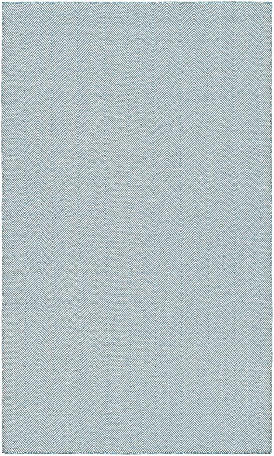 Couristan Cottages Bungalow Reversible Indoor/Outdoor Area Rug, 8' x 10', Denim