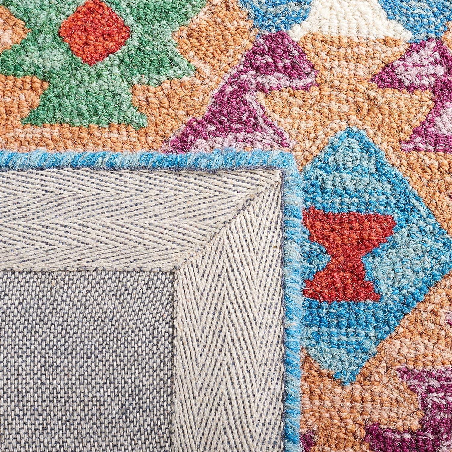 Aspen APN417 Hand Tufted Area Rug - Light Blue/Beige - 5'x8' - Safavieh.