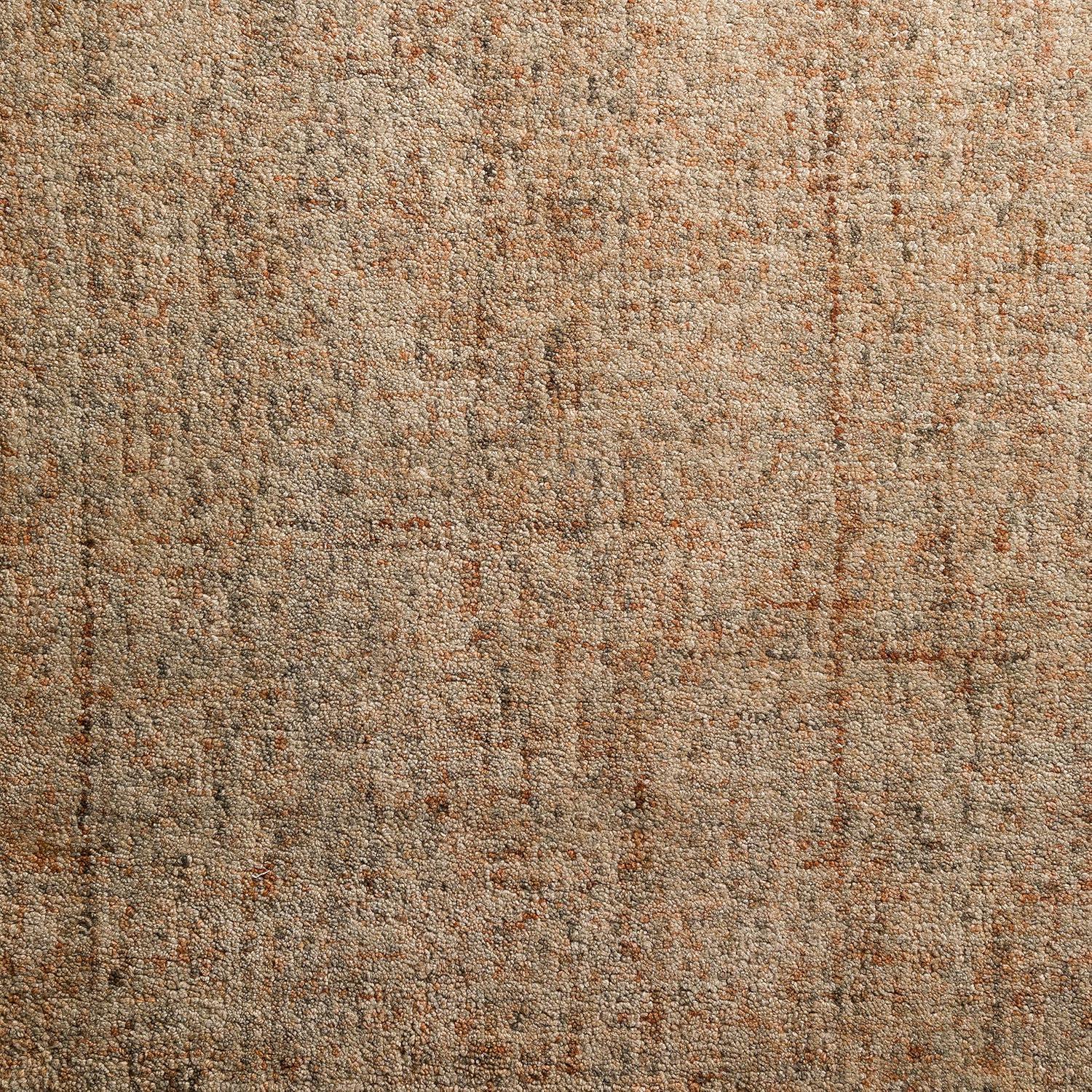 Desert Taupe Hand-Tufted Wool 5' x 7' Rug