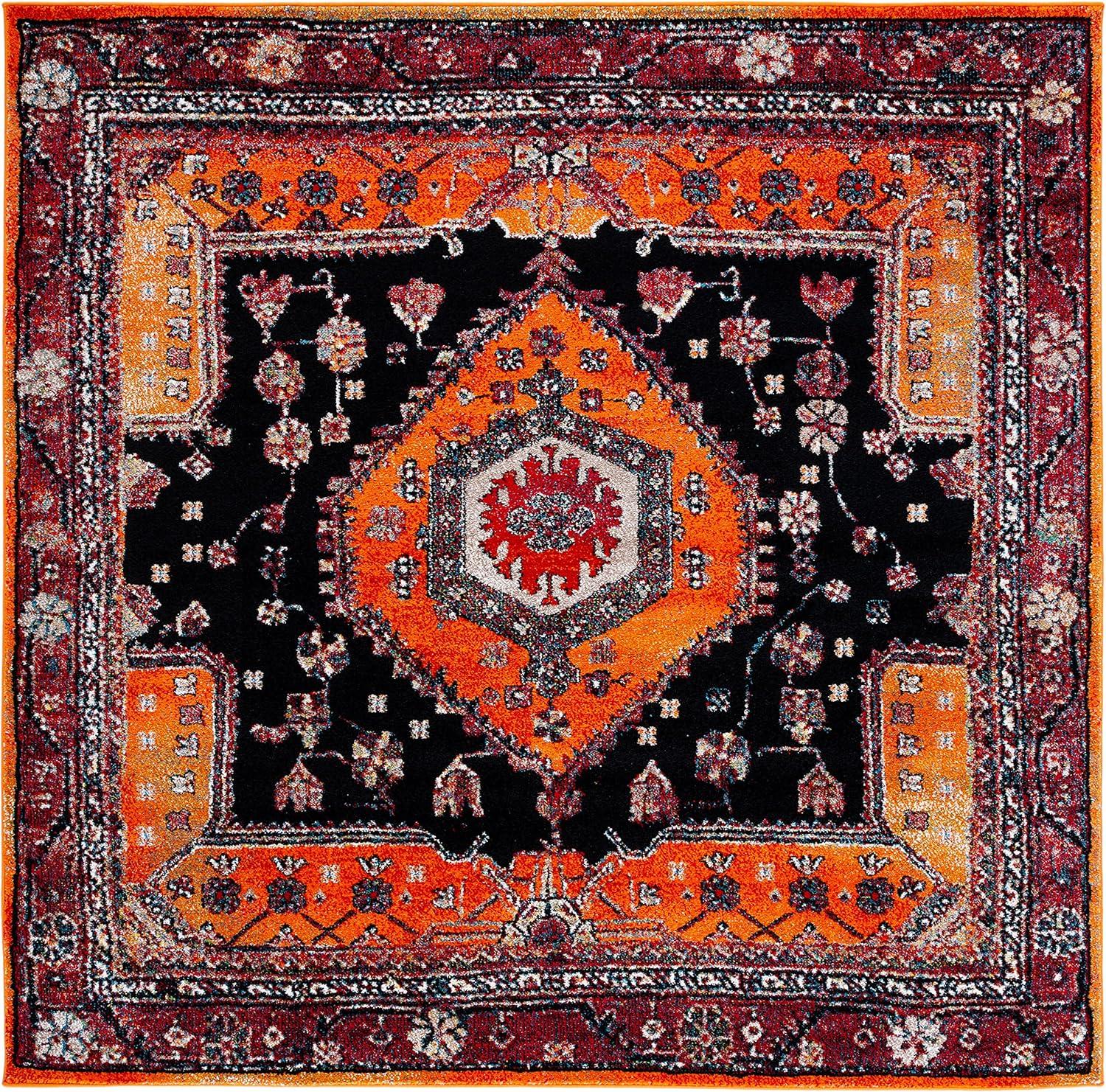 Vintage Hamadan VTH204 Power Loomed Area Rug  - Safavieh