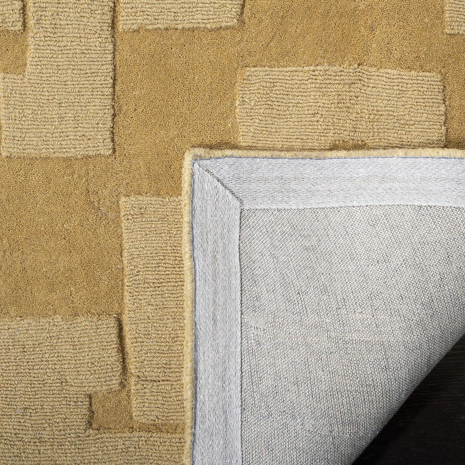 Martha Stewart Hand Tufted Wool Pile Geometric Rug