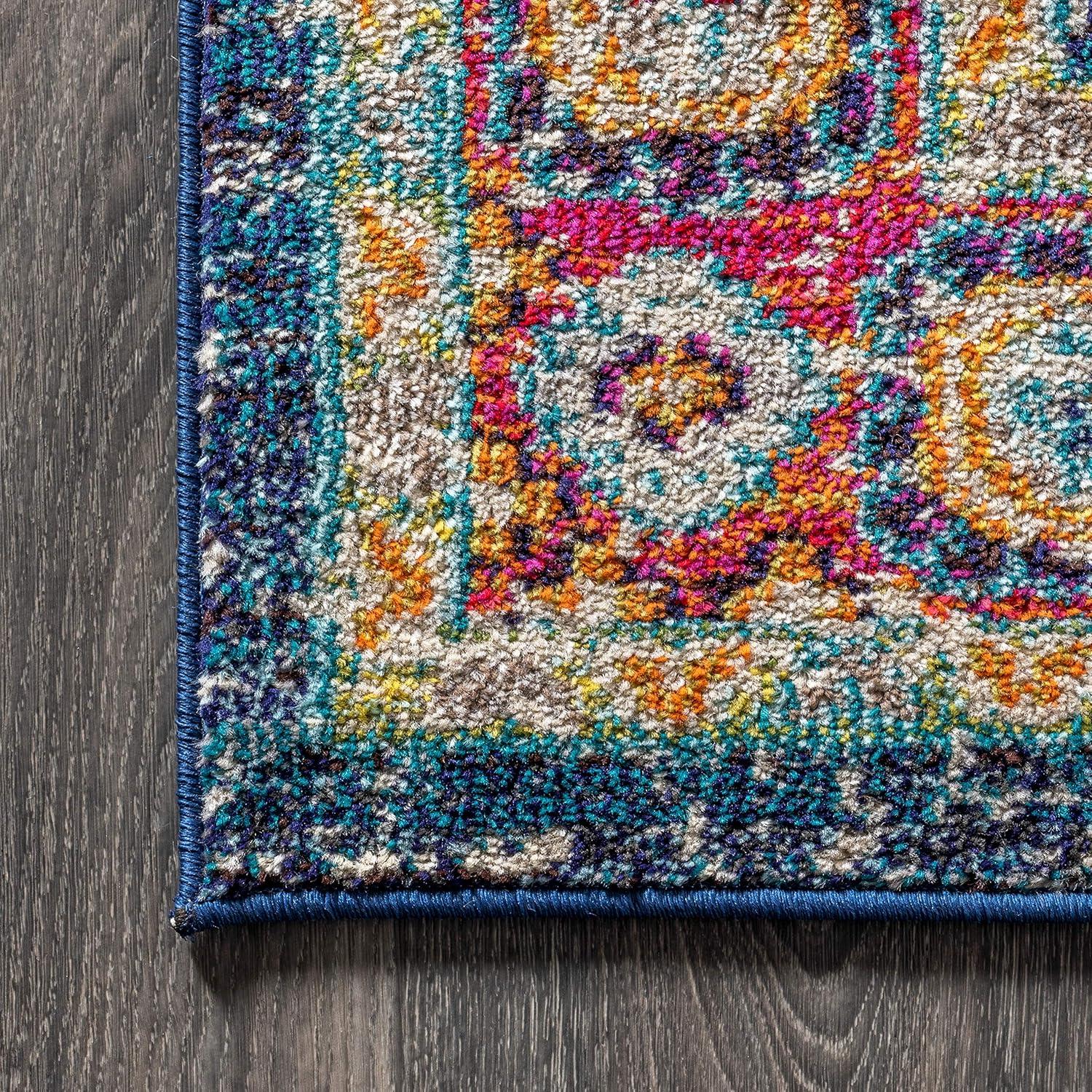 Bohemian FLAIR Boho Vintage Medallion Area Rug - JONATHAN Y