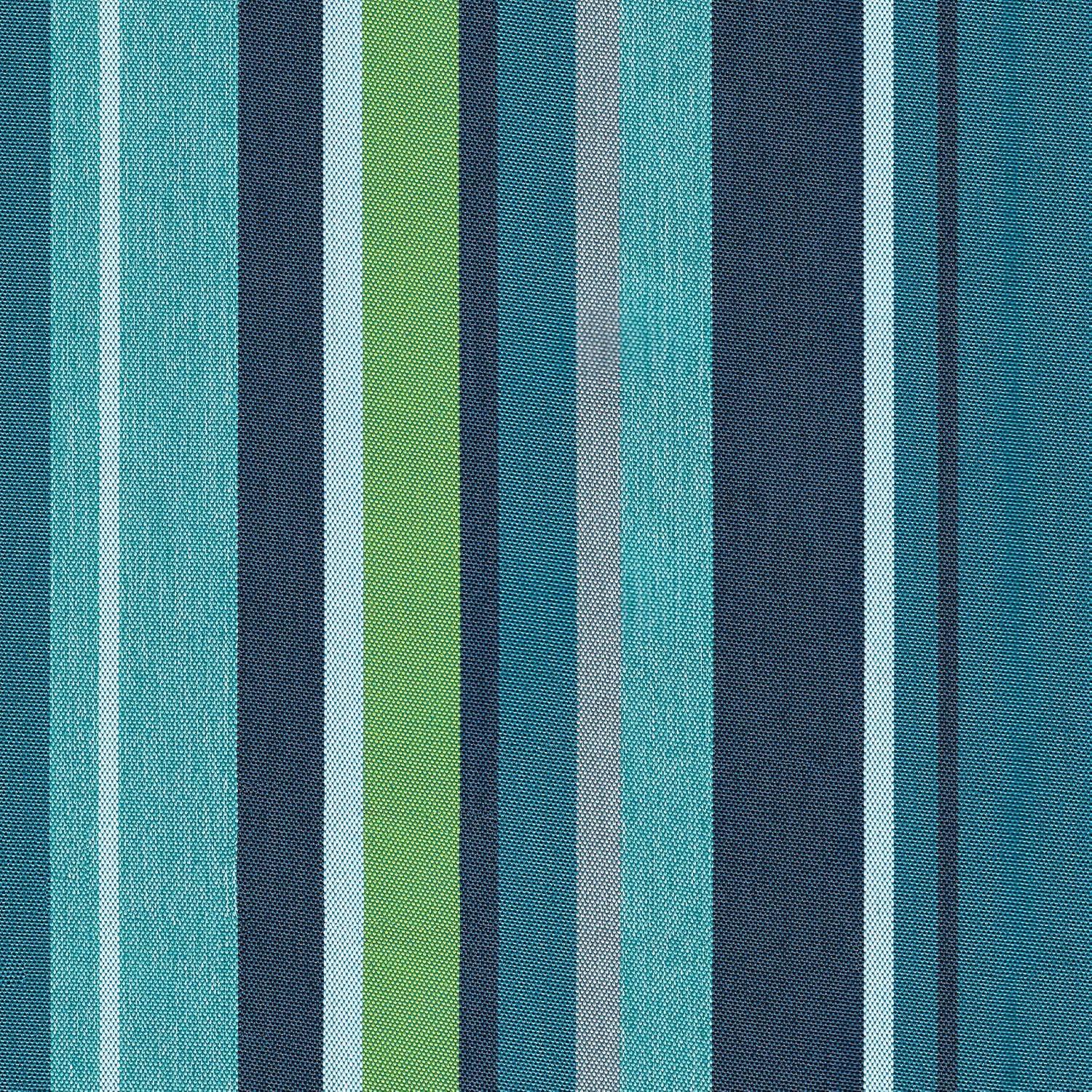 Honeycomb Outdoor Chaise Lounge Cushion - Stripe Poolside