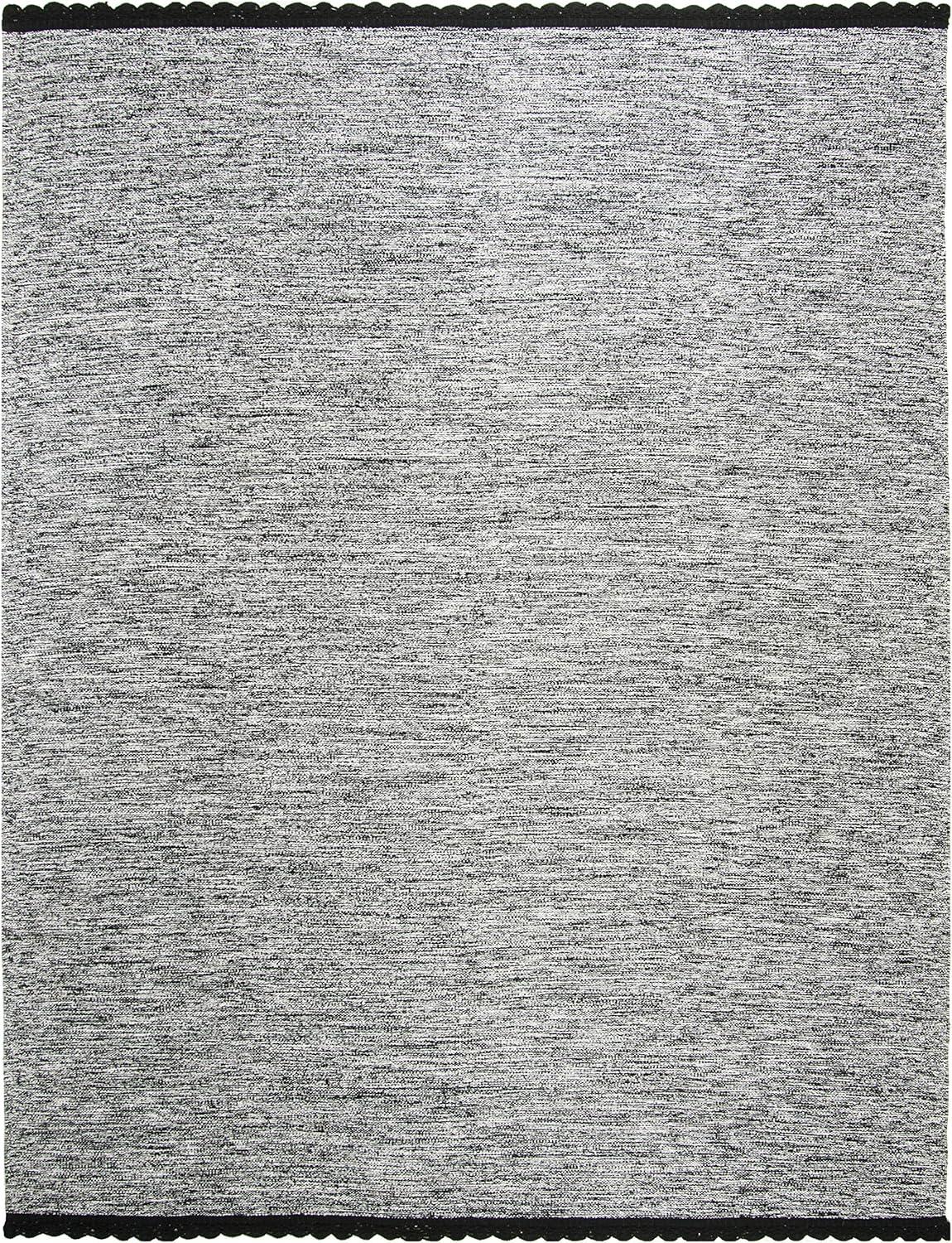 Montauk MTK615 Hand Woven Indoor Area Rug - Black - 8'x10' - Safavieh.