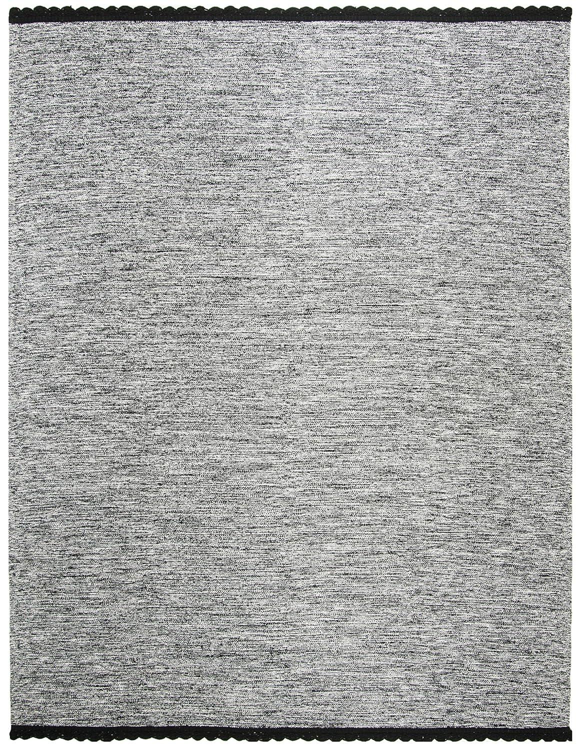 Montauk MTK615 Hand Woven Indoor Area Rug - Black - 8'x10' - Safavieh