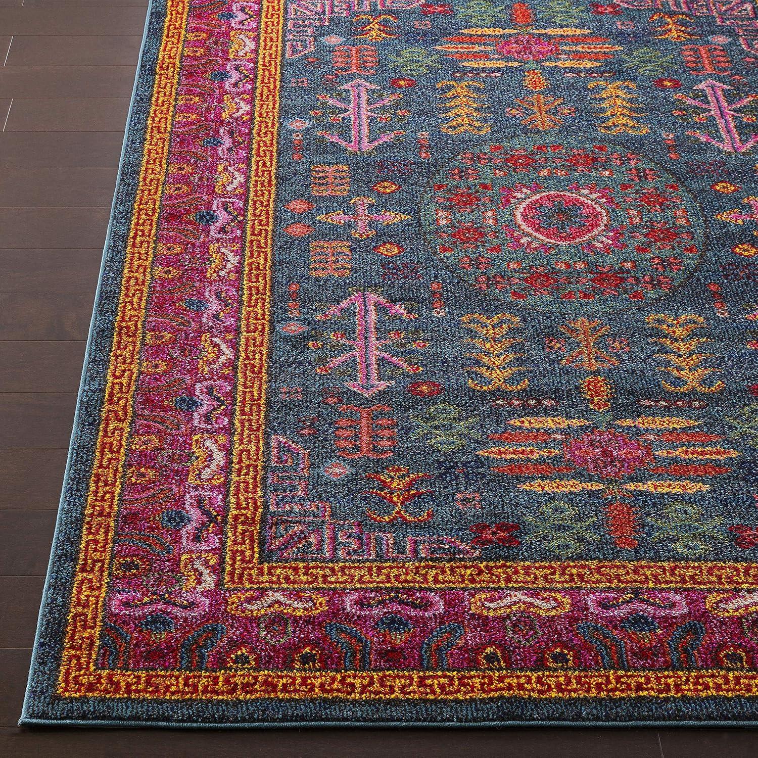 Mark & Day Beziers 7'10"x10'2" Rectangle Woven Indoor Area Rugs Bright Red