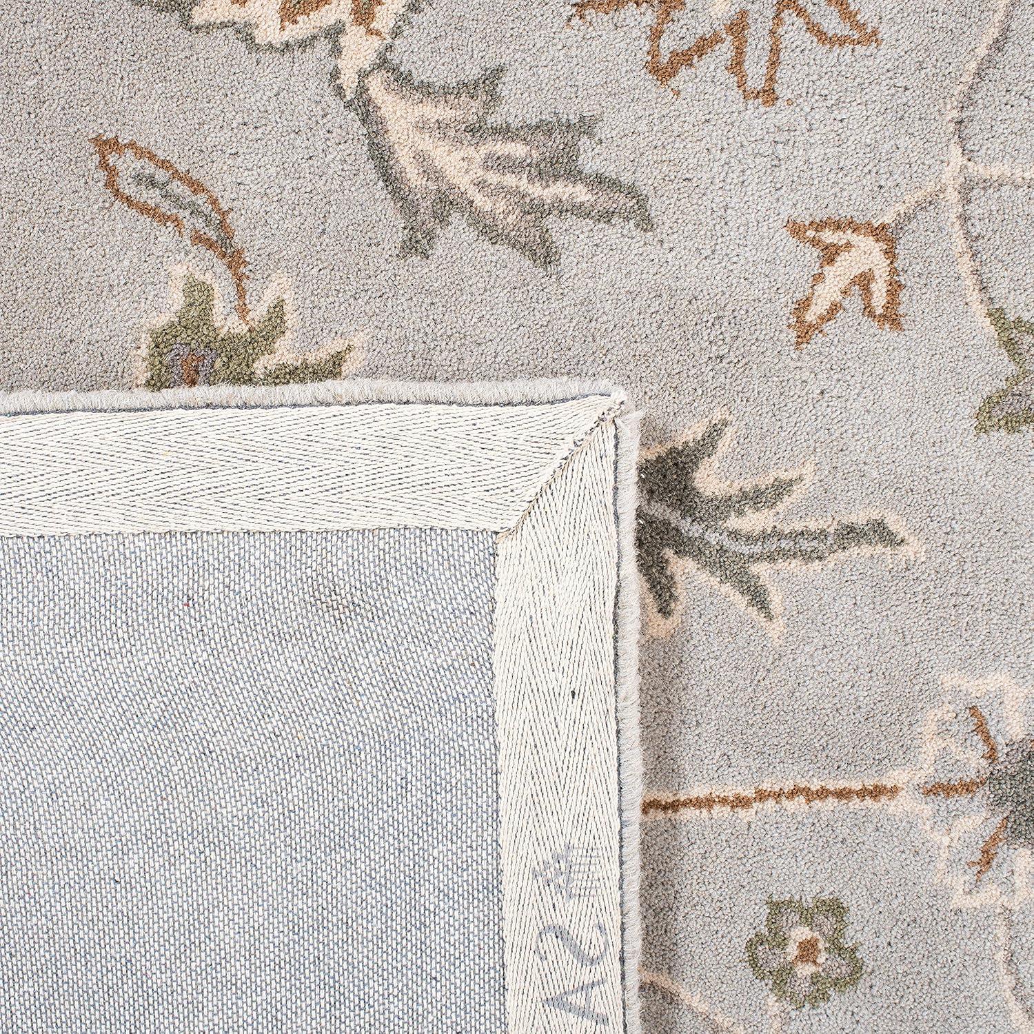 Heritage HG864 Hand Tufted Area Rug - Green/Beige - 4'x6' - Safavieh.