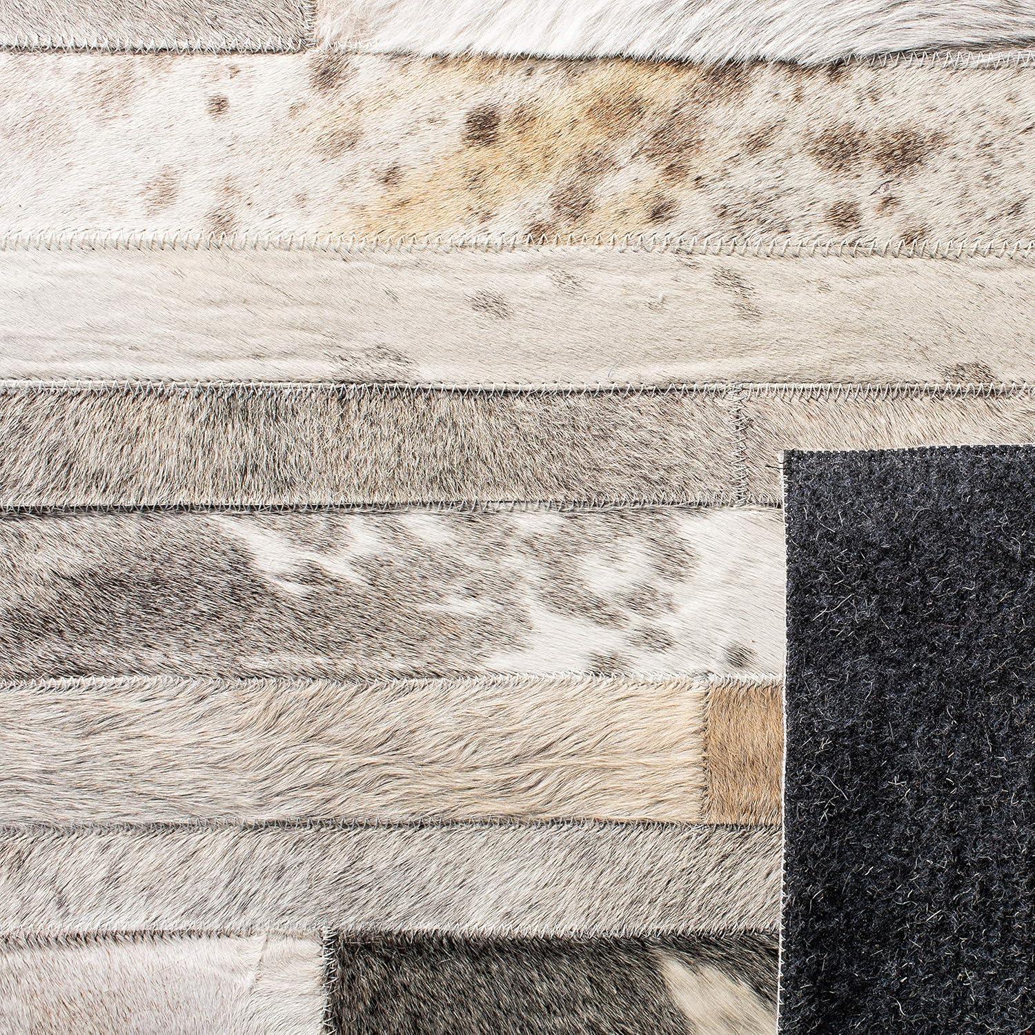 Studio Leather STL218 Hand Woven Indoor Runner Rug - Grey/Ivory - 2'3"x8' - Safavieh