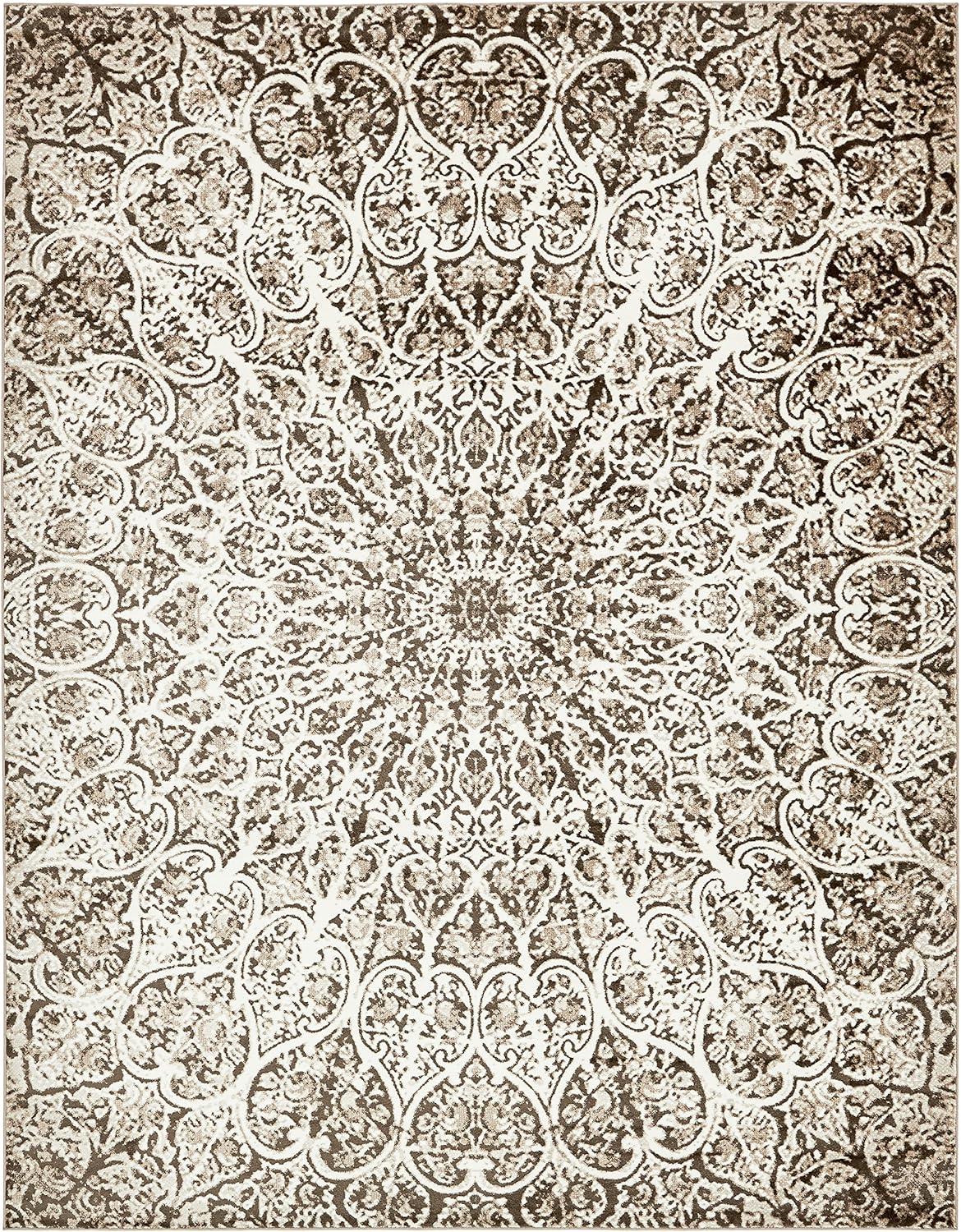 Unique Loom Sofia Grace Geometric Indoor Woven Area Rug