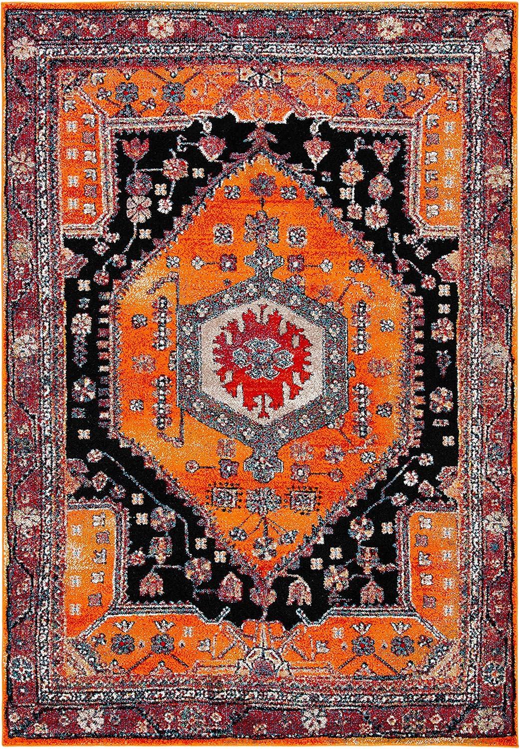 Vintage Hamadan VTH204 Power Loomed Area Rug  - Safavieh