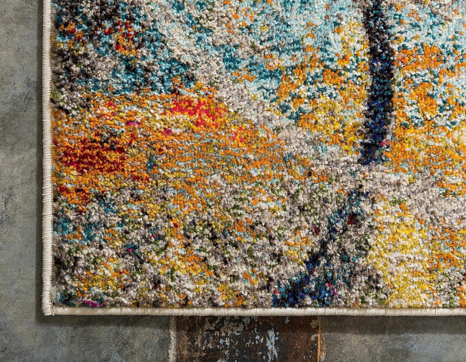 Unique Loom 8' 0 x 10' 0 Multi Chromatic Imperial Area Rug