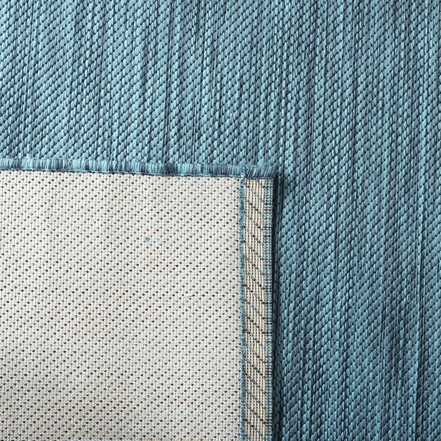 Beach House BHS218 POWER LOOMED Indoor/Outdoor Area Rug - Rust - 4'x4' - Safavieh