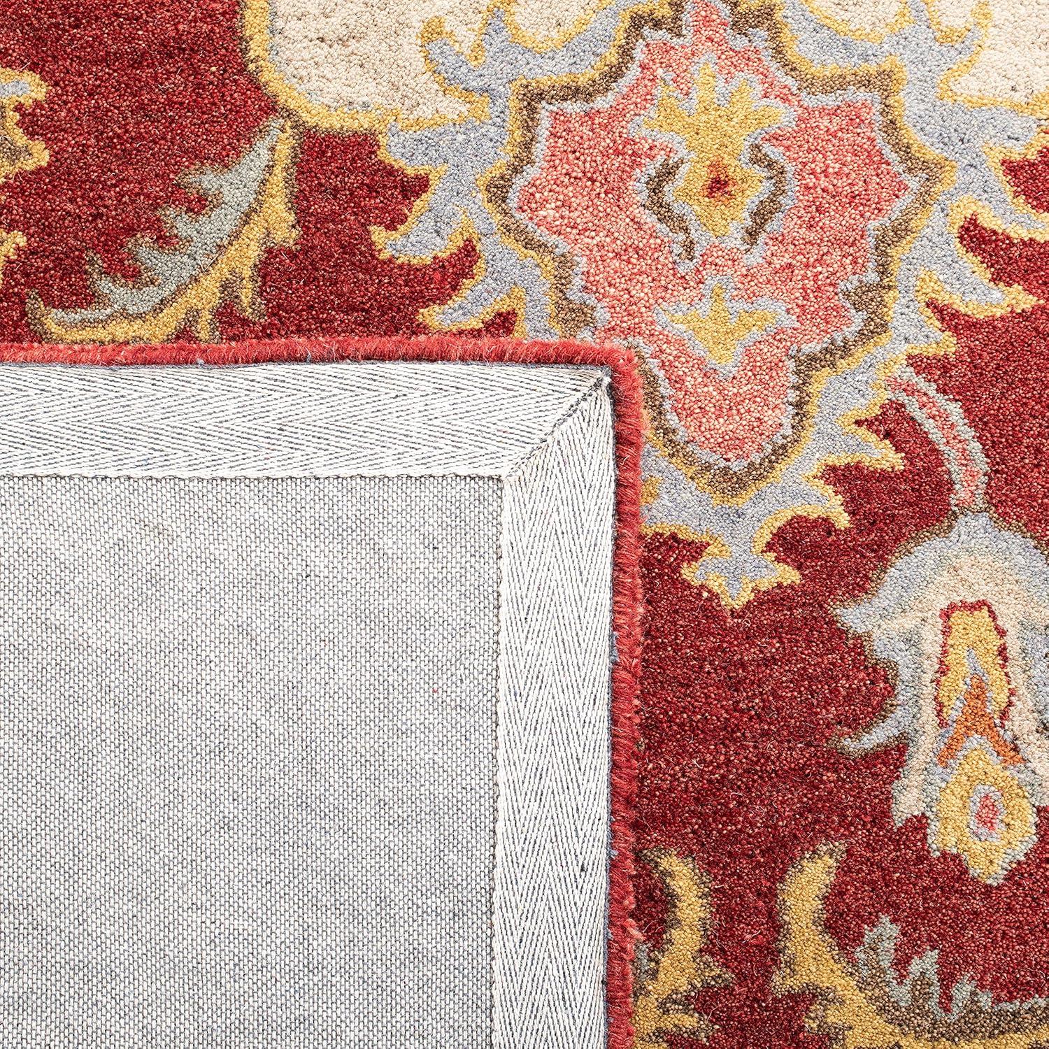 Fleur De Lis Living Mavek Hand Tufted Wool Oriental Rug