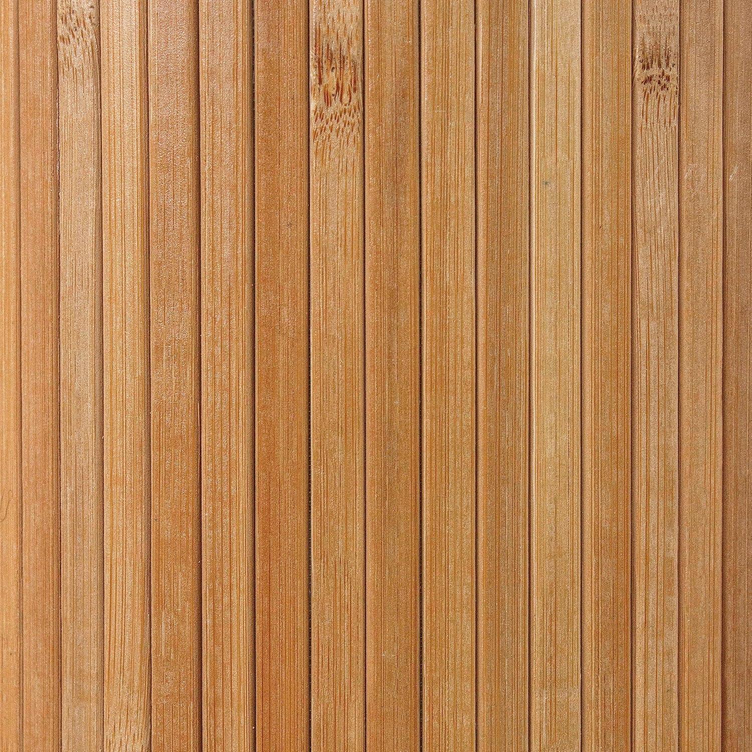 4 ft. Short Bamboo Wave Screen - Natural