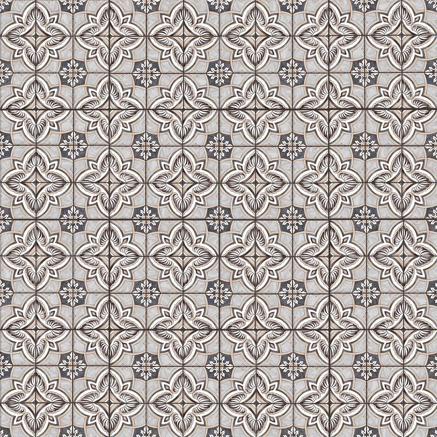 Harmonia 13" x 13" Ceramic Patterned Wall & Floor Tile