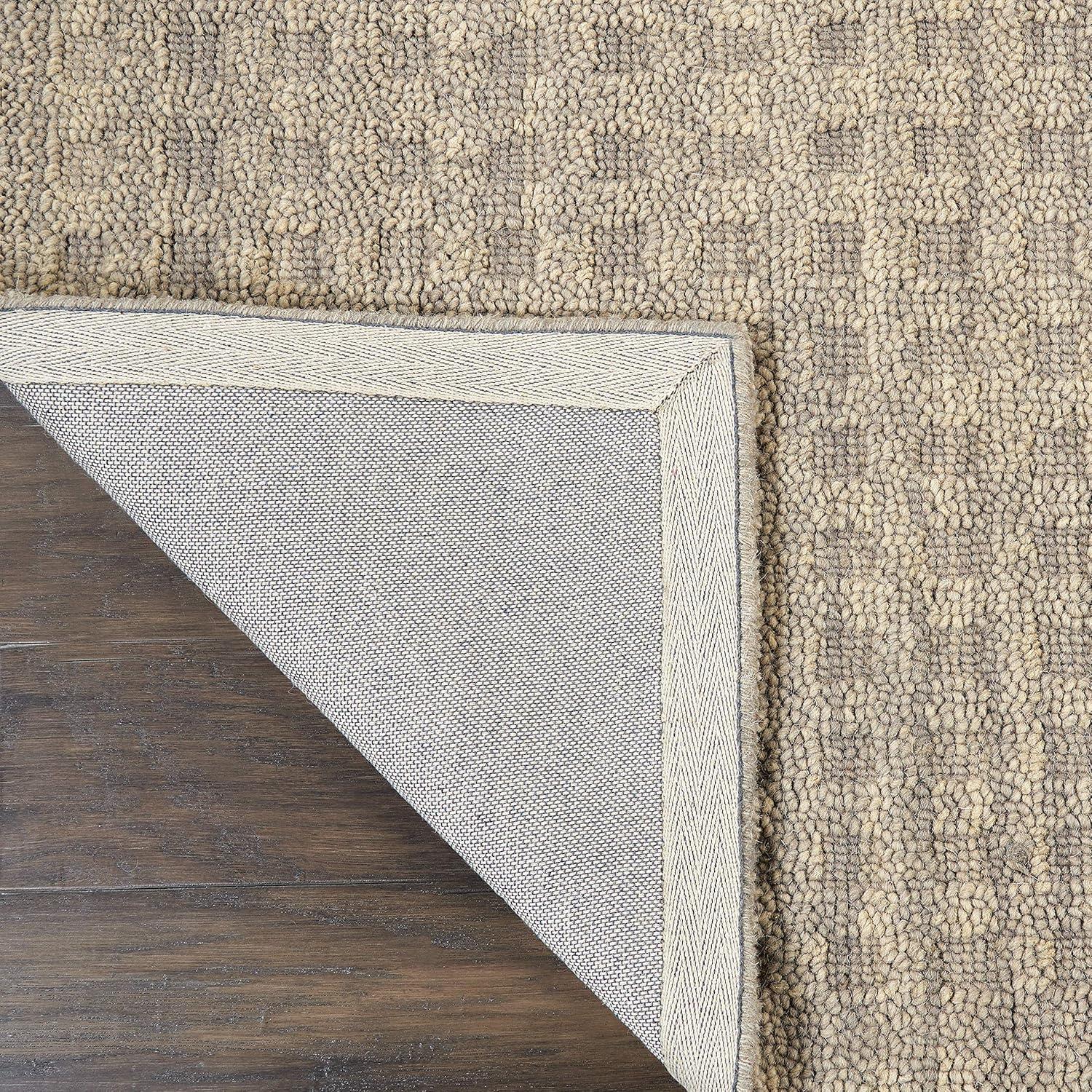 Nourison Perris Textured Indoor Area Rug Latte 2'3" x 8'