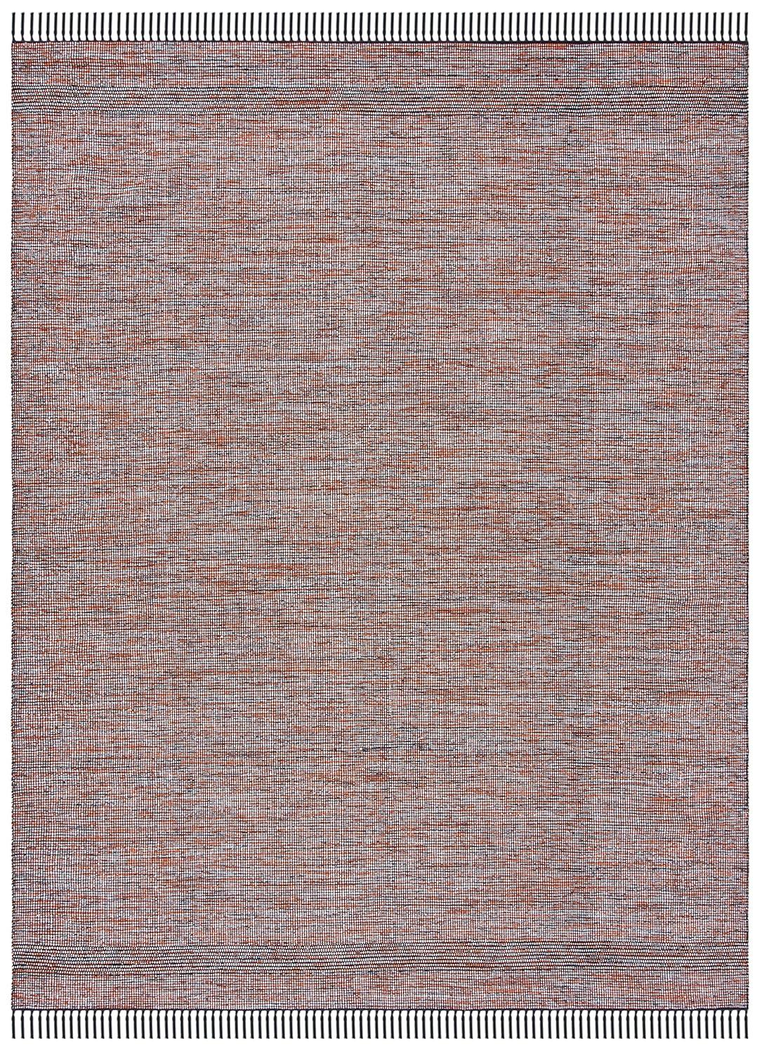 Montauk MTK620 Hand Woven Area Rug - Orange/Black - 6'x9' - Safavieh.