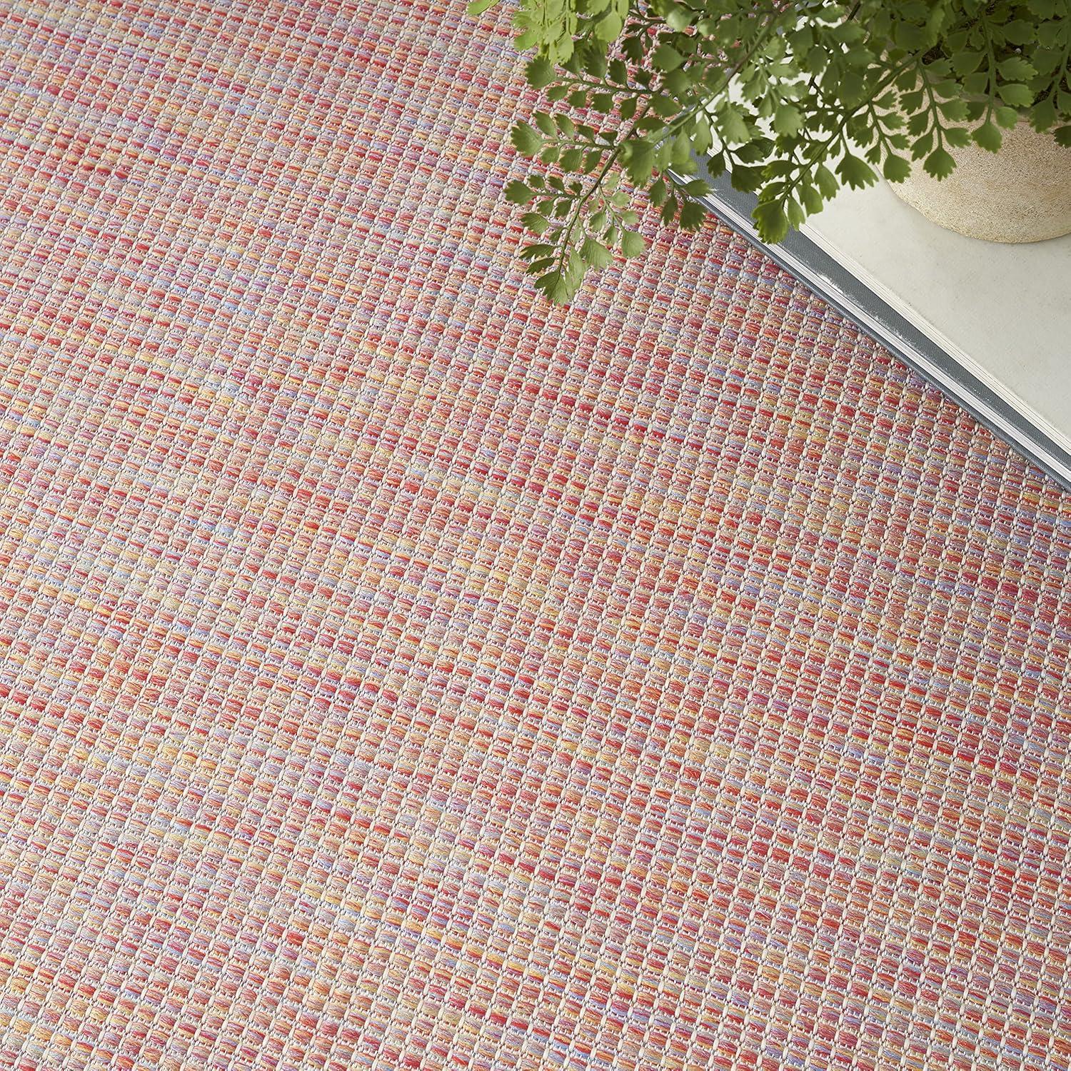 Nourison Positano Solid Indoor Outdoor Rug