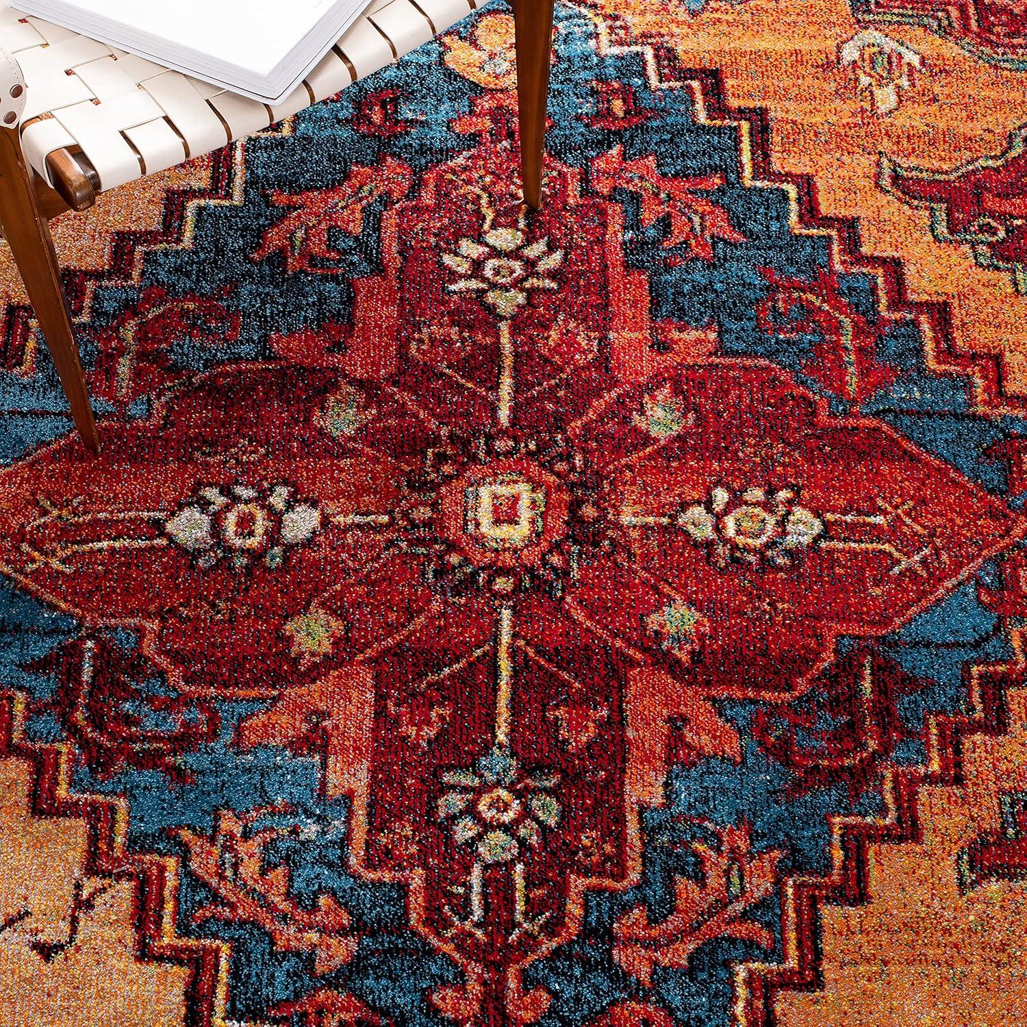 Vintage Hamadan VTH248 Power Loomed Area Rug  - Safavieh