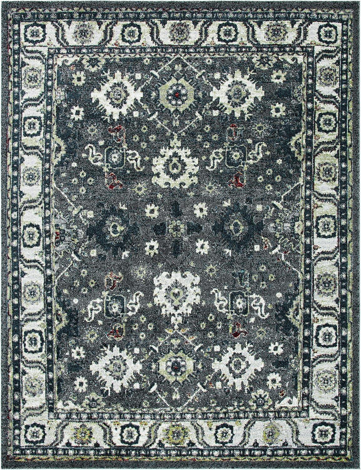 Vintage Hamadan VTH214 Power Loomed Area Rug  - Safavieh