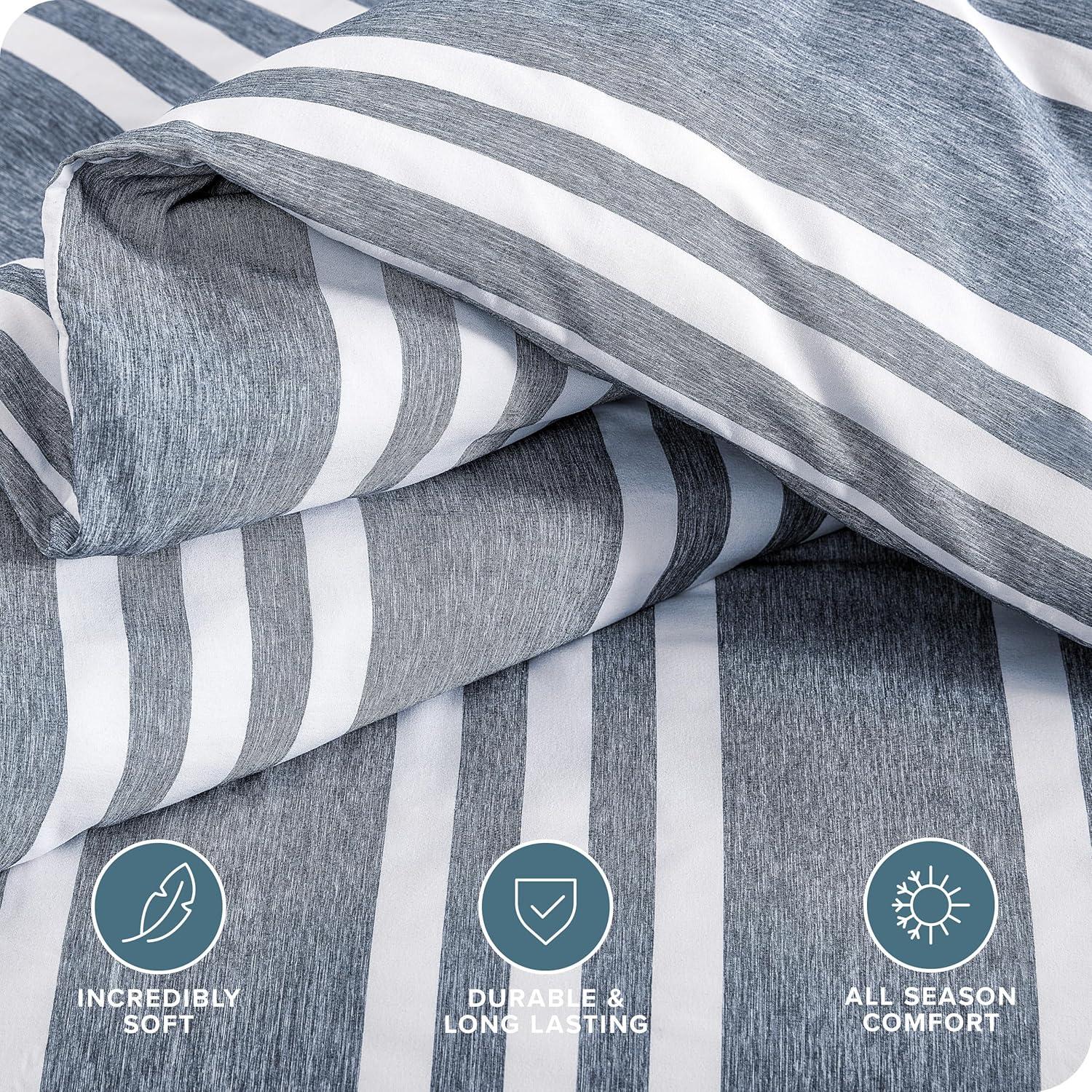 Double Brushed Duvet Set - Ultra-Soft, Easy Care by Bare Home