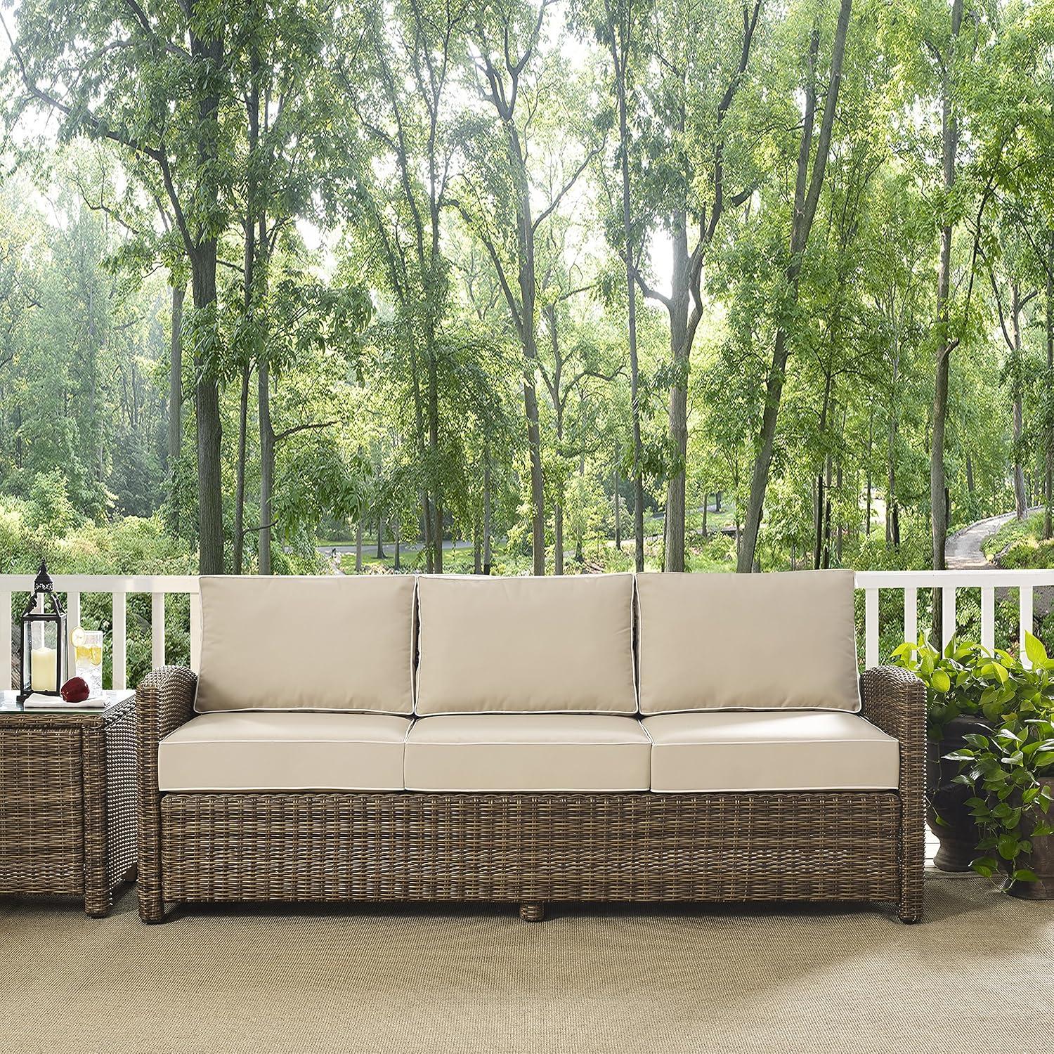 Bradenton Outdoor Wicker Sofa - Crosley