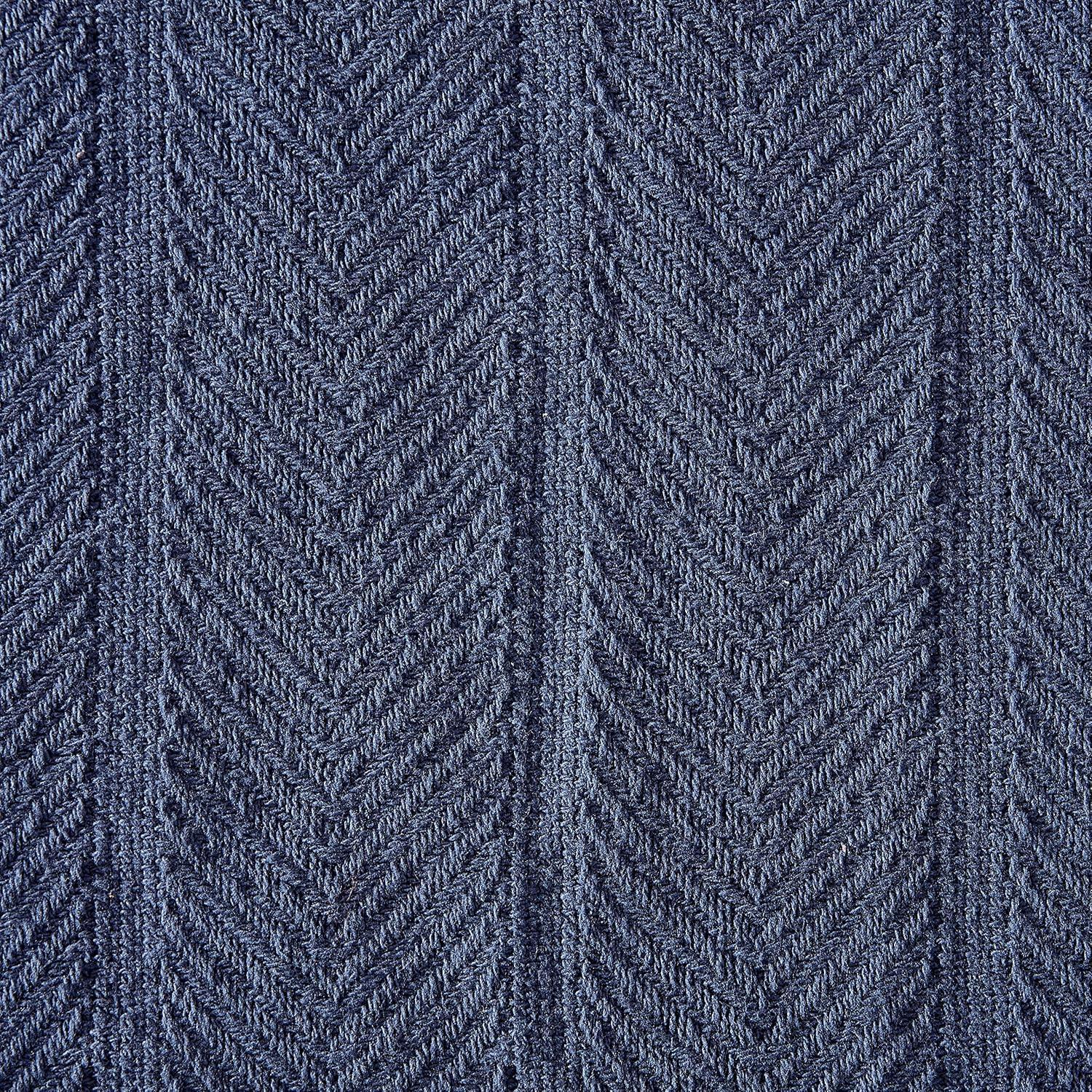Eddie Bauer Eddie Bauer Herringbone Cotton Reversible Blanket