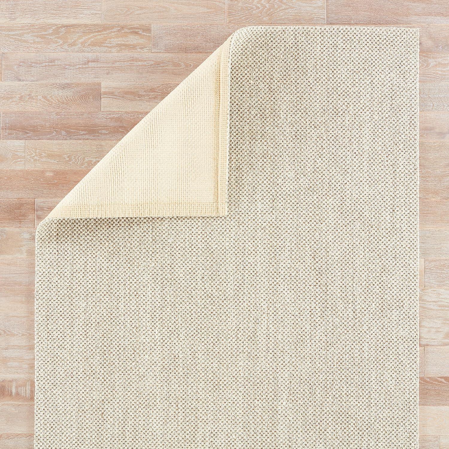 Jaipur Living Neutral 5x8 Area Rug, Solid, White/Taupe