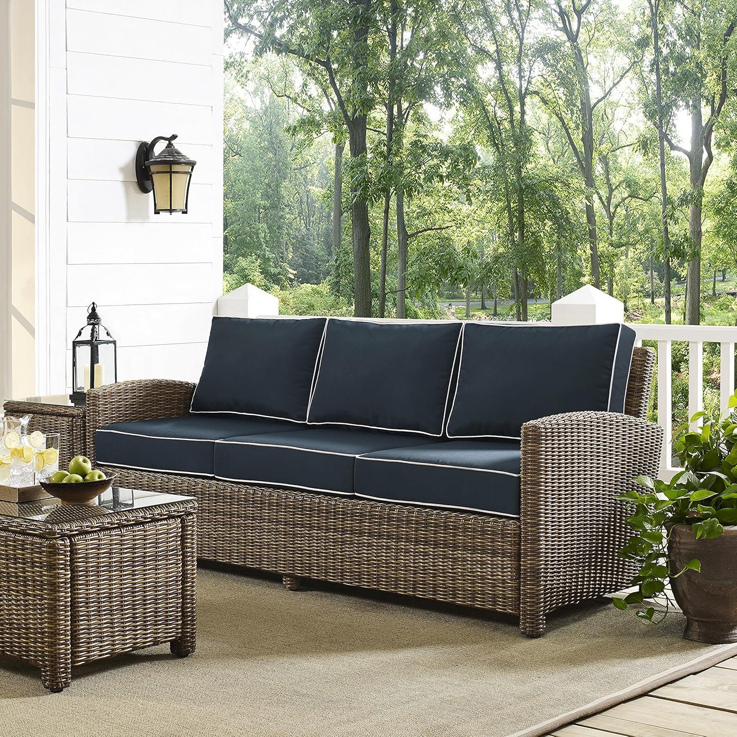 Bradenton Outdoor Wicker Sofa - Crosley