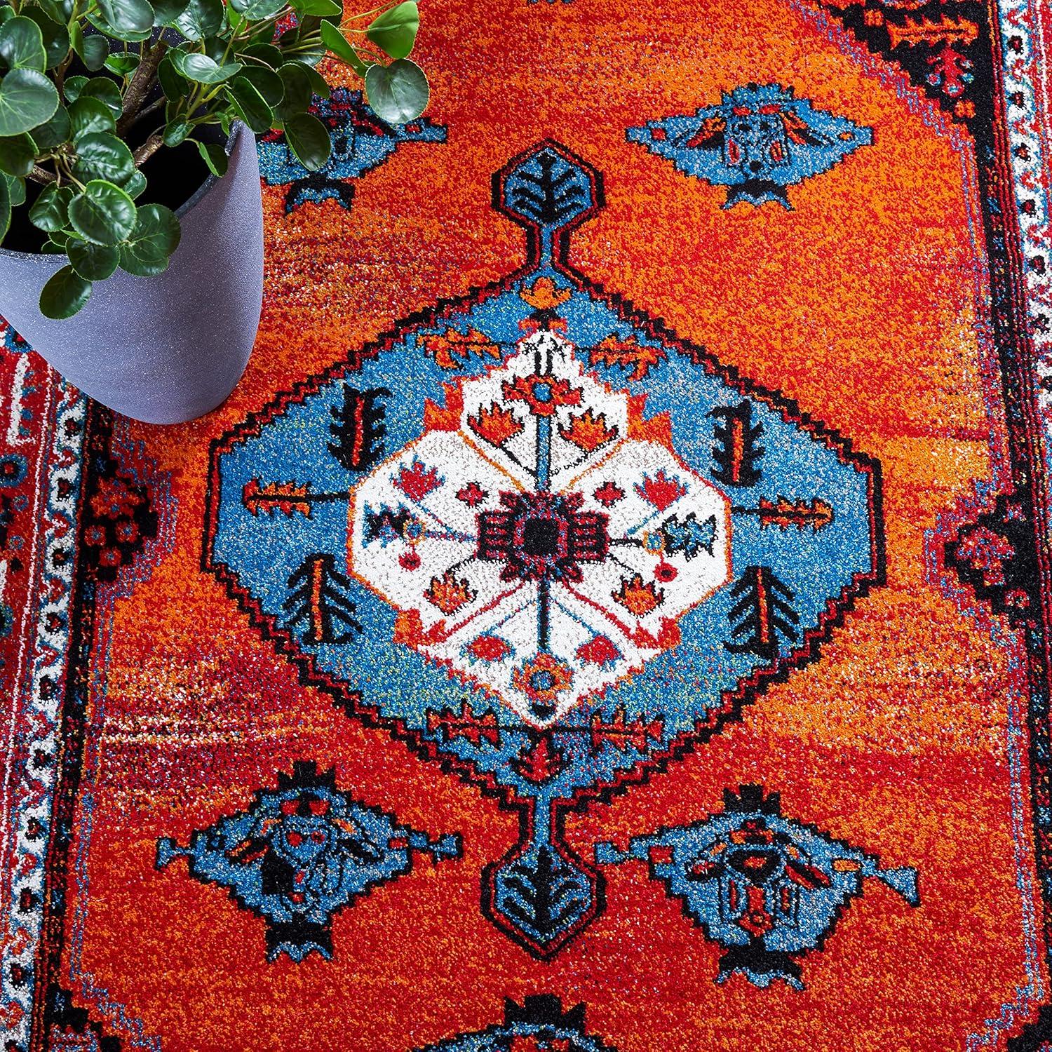 Vintage Hamadan VTH262 Power Loomed Area Rug  - Safavieh