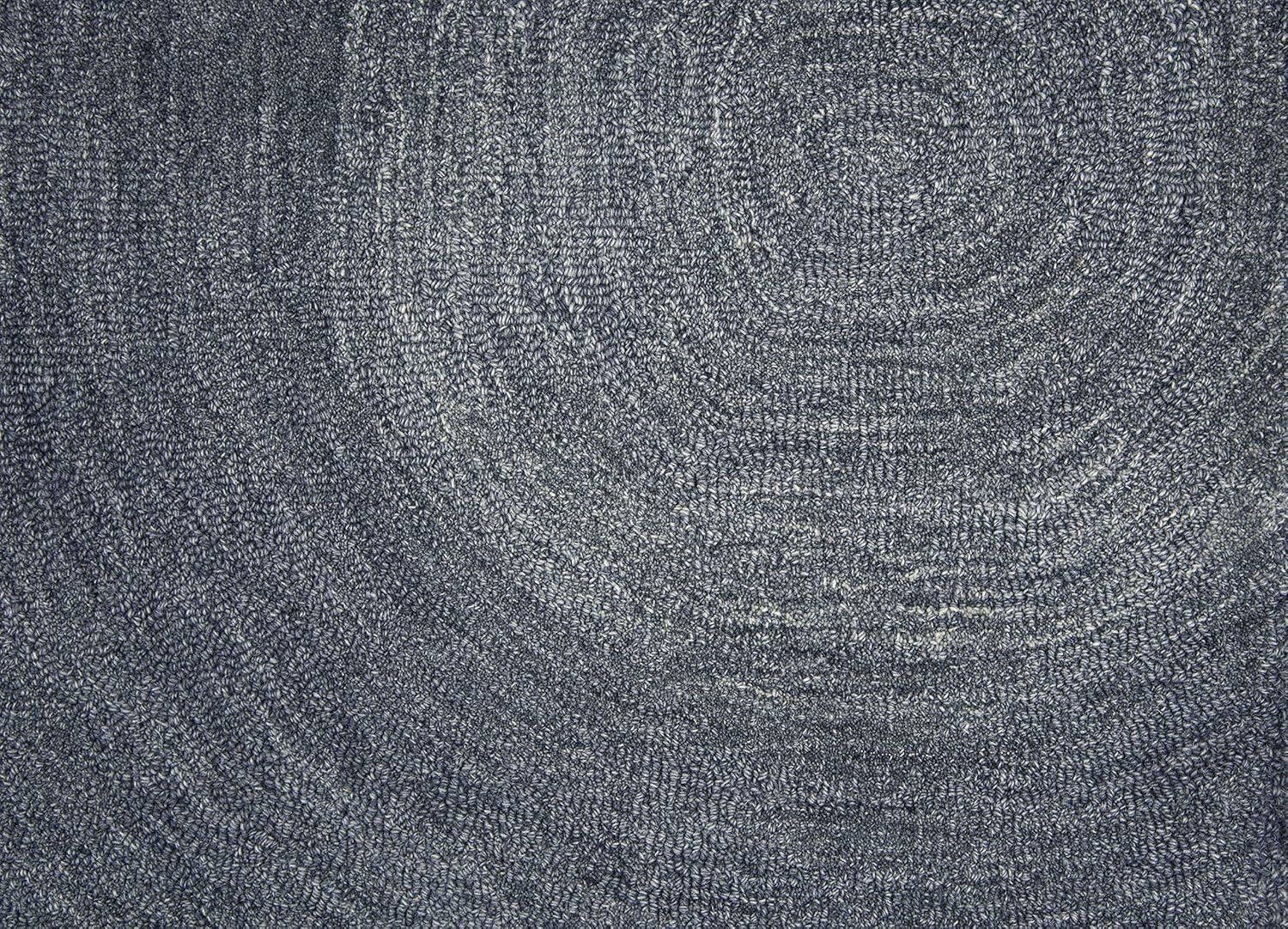 Rizzy Rugs Brindleton Area Rug BR801A Gray Circles Single Color 5' x 8' Rectangle