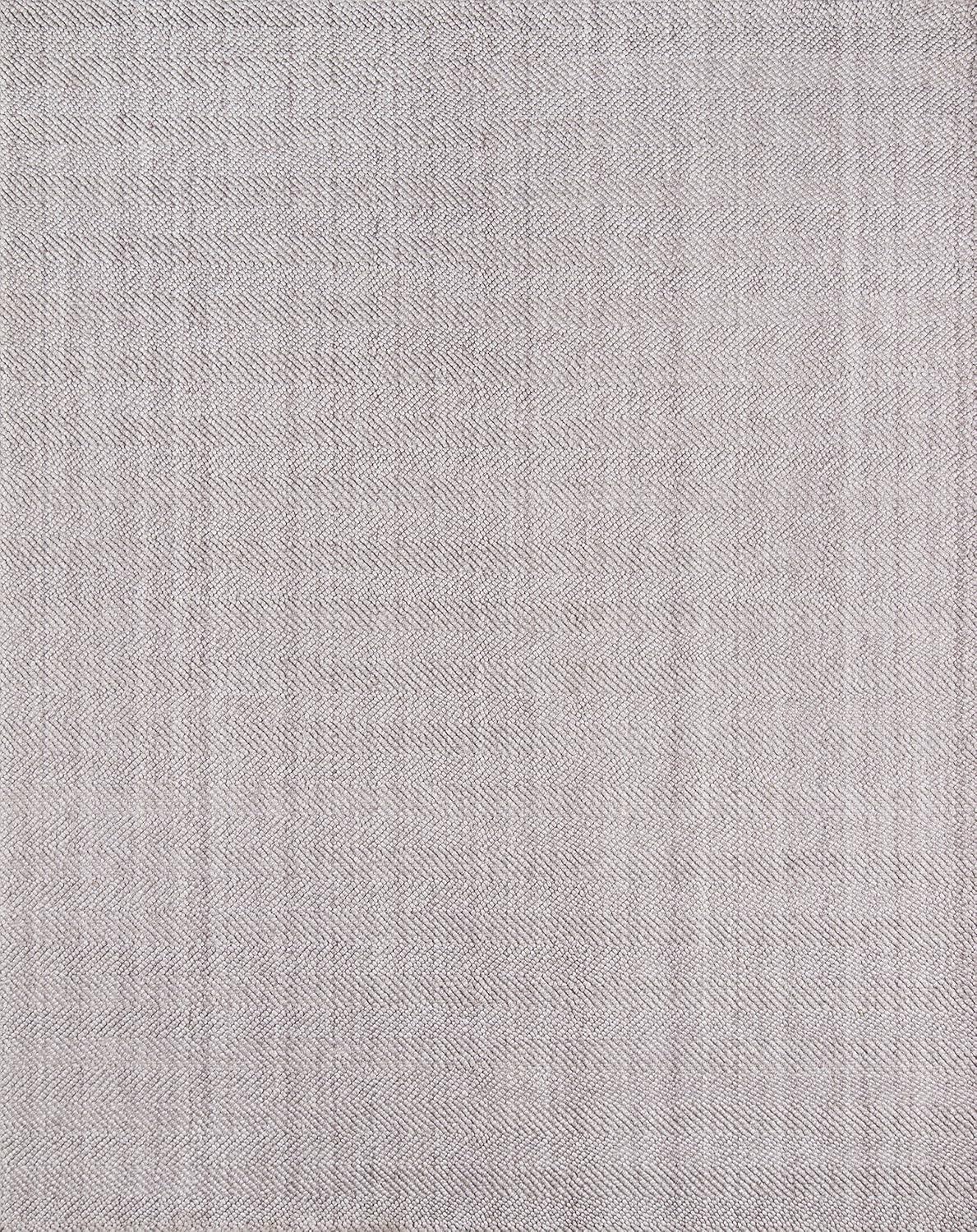 5'x8' Solid Woven Area Rug Brown - Erin Gates By Momeni: Modern Handmade Low Pile Indoor Rectangle Rug