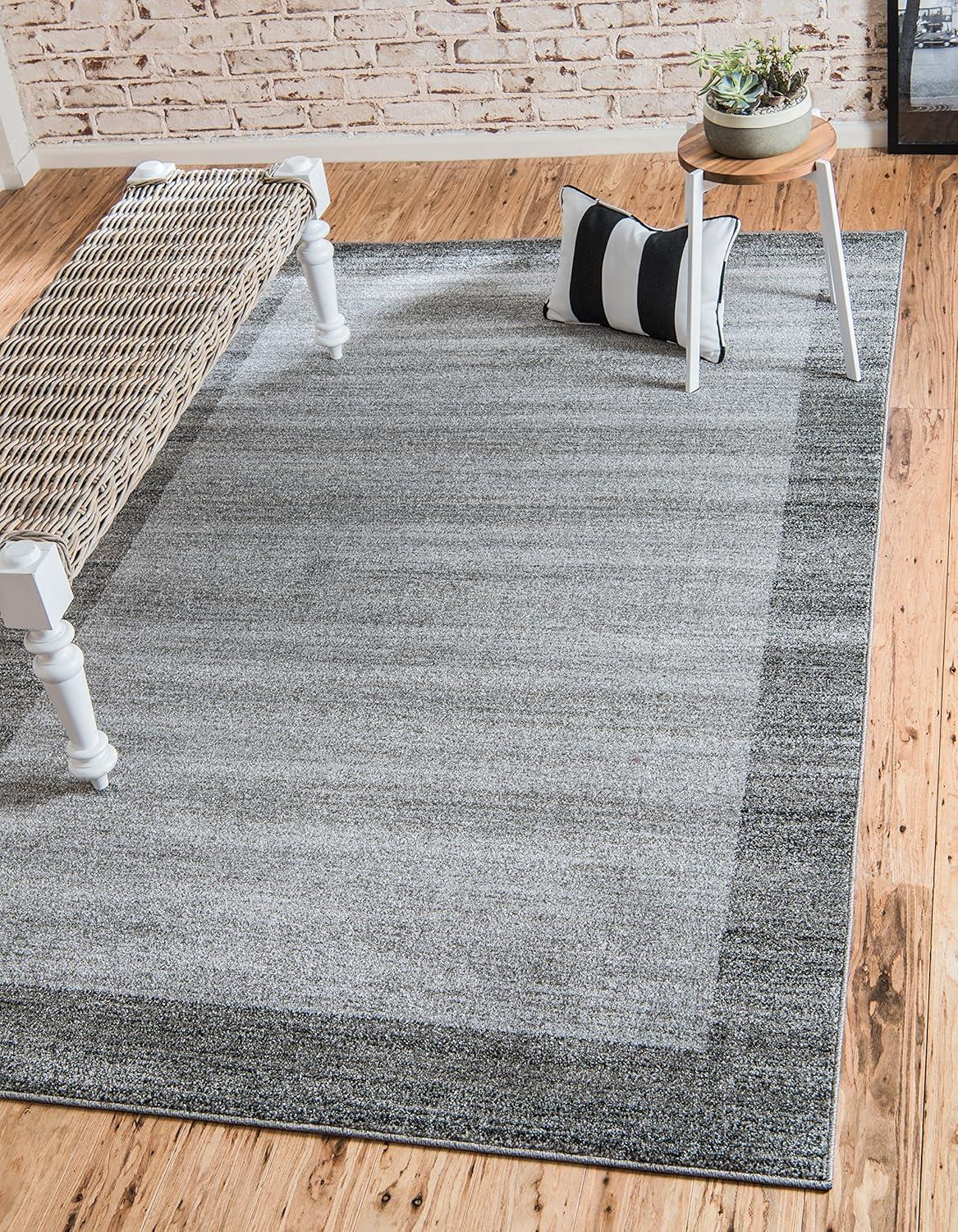 Unique Loom Del Mar Abigail Solid Indoor Woven Area Rug