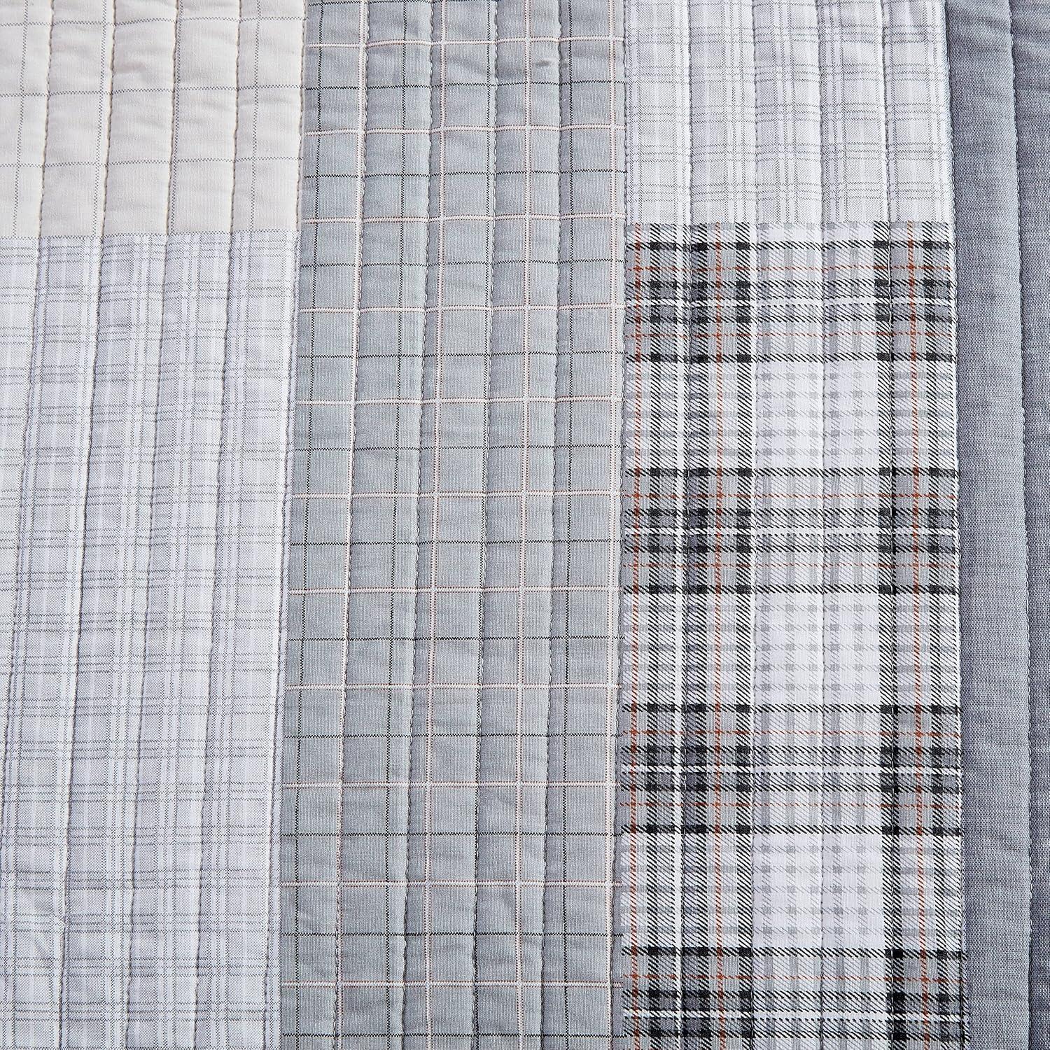 Eddie Bauer Eddie Bauer Fairview Grey Cotton 4 Piece Daybed Cover Set