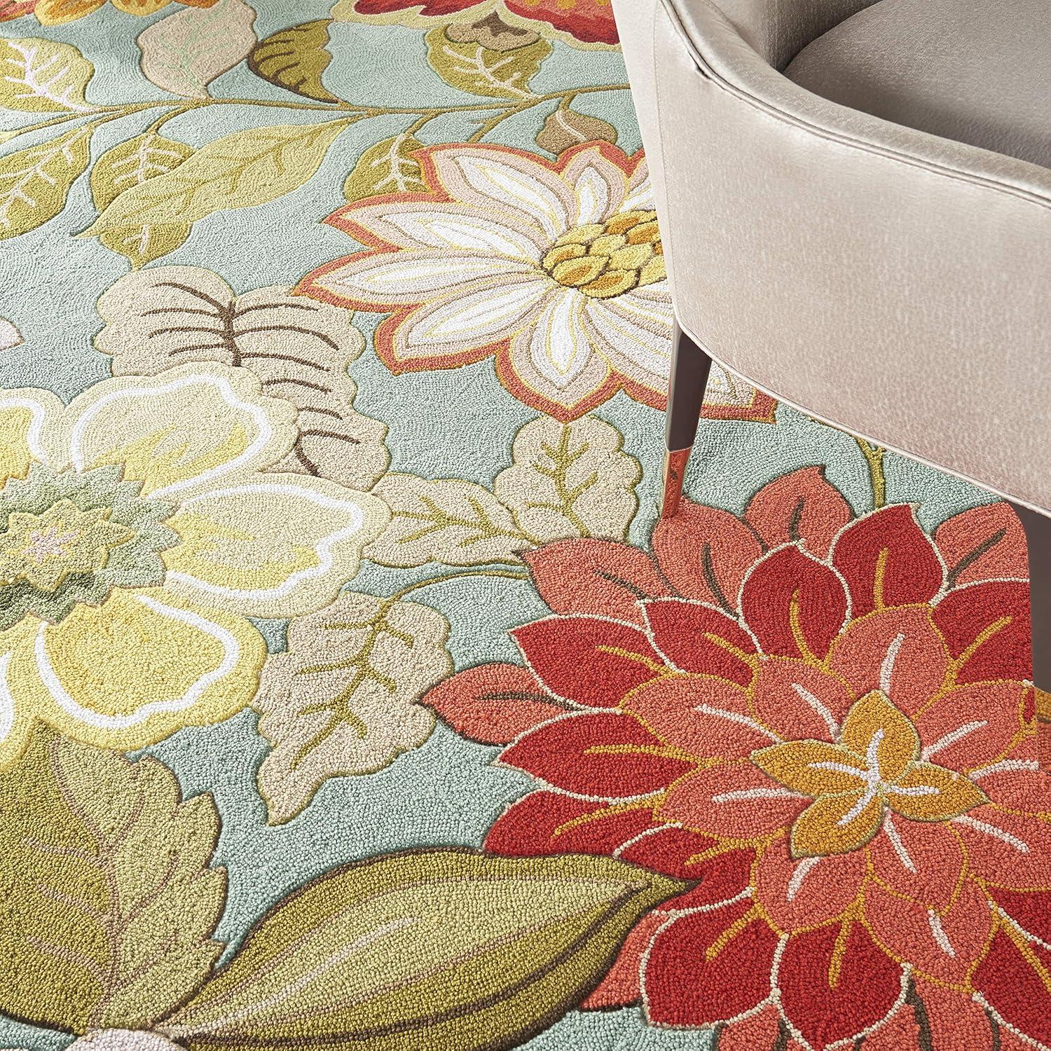 Nourison Fantasy Blooiming Floral Area Rug