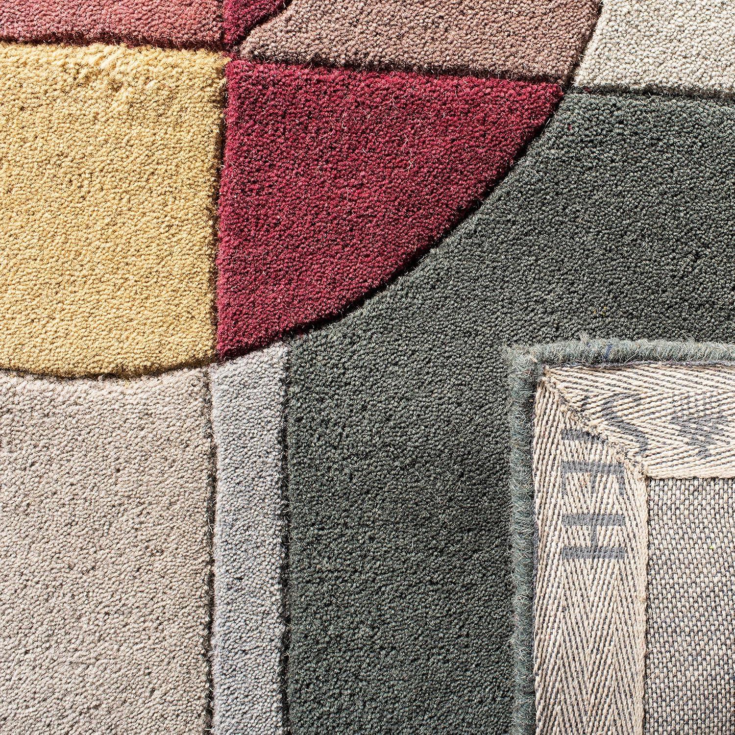 Rodeo Drive RD845 Hand Tufted Indoor Accent Rug - 2'3"x4' - Blue/Multi - Safavieh