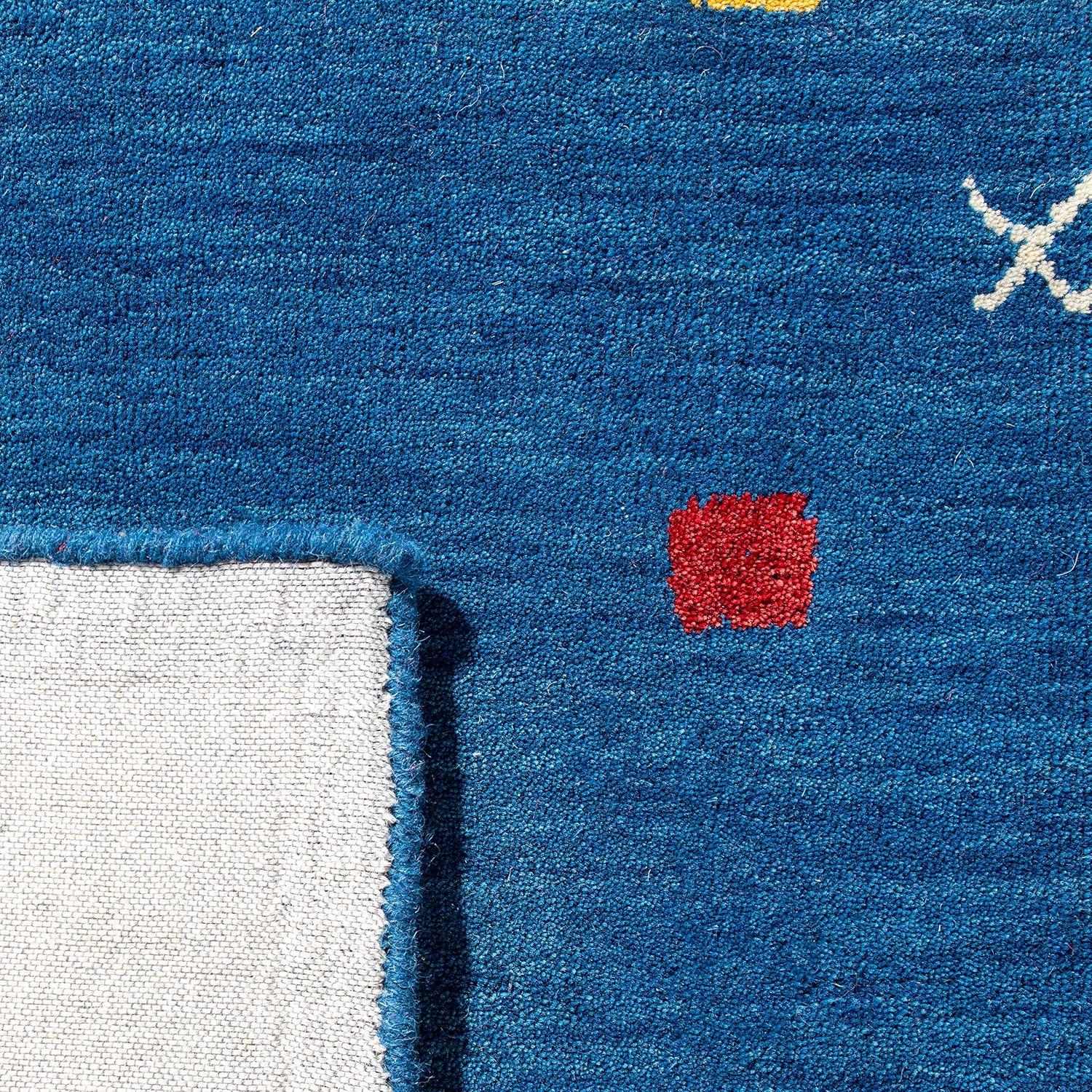 Himalaya HIM563 Handmade Area Rug - 8'x10' - Blue - Safavieh