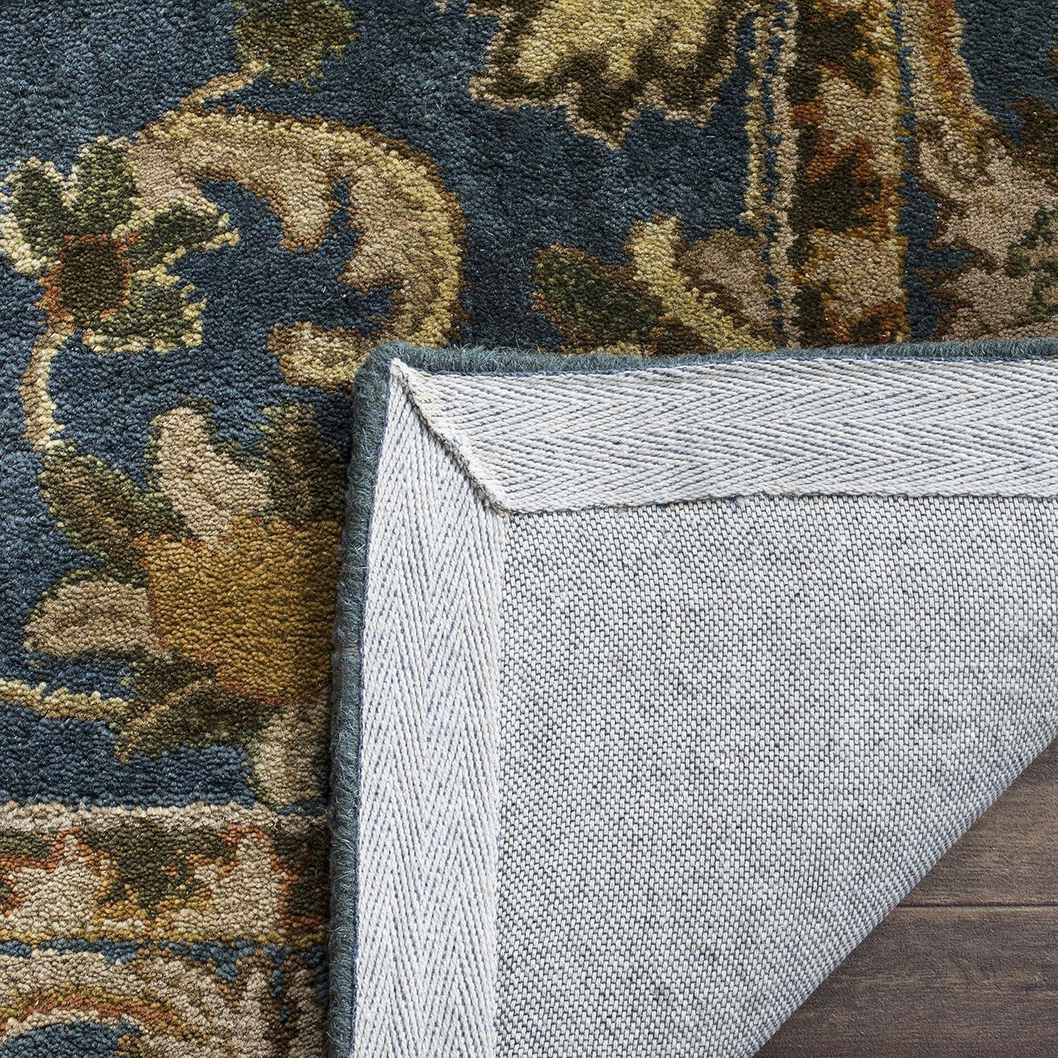 Antiquity AT52 Hand Tufted Indoor Accent Rug - Green/Gold - 2'x3' - Safavieh