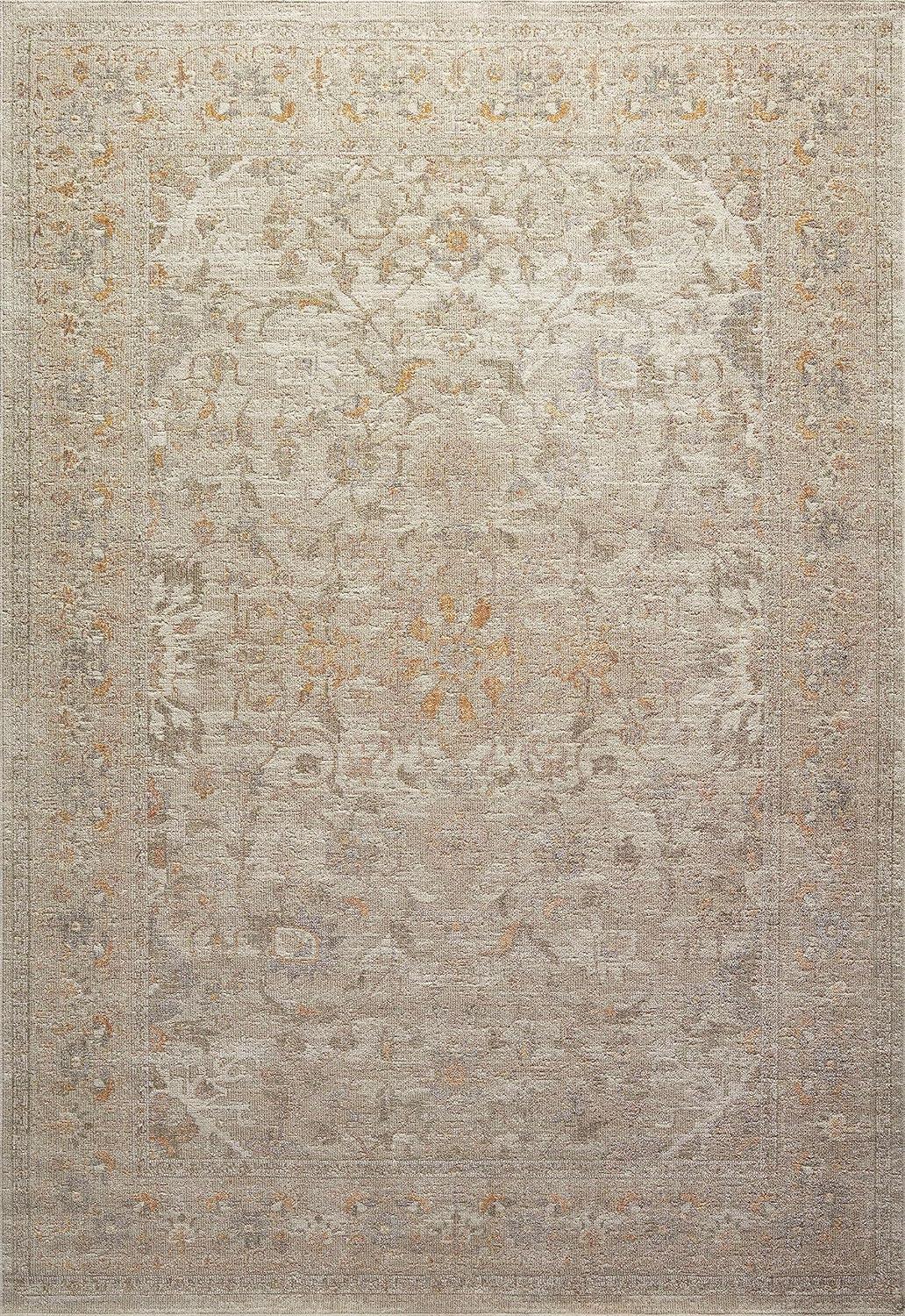 Rosemarie Ivory/Natural Reversible Runner Rug 2'7" x 8'