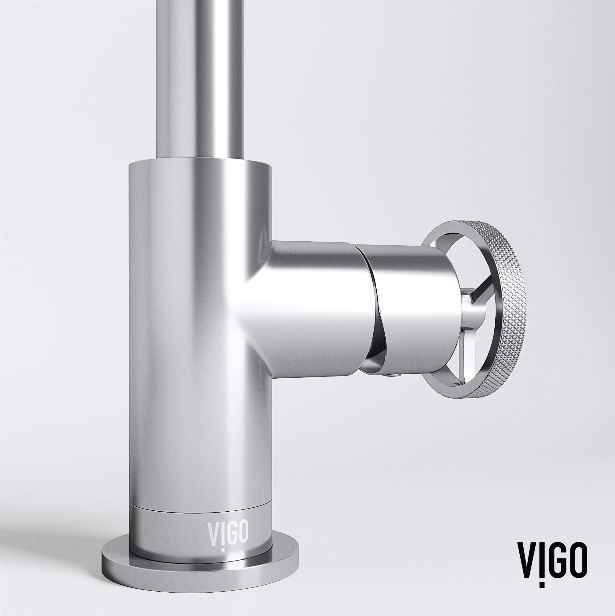 Cass 9" H Single Handle Single Hole Bathroom Faucet