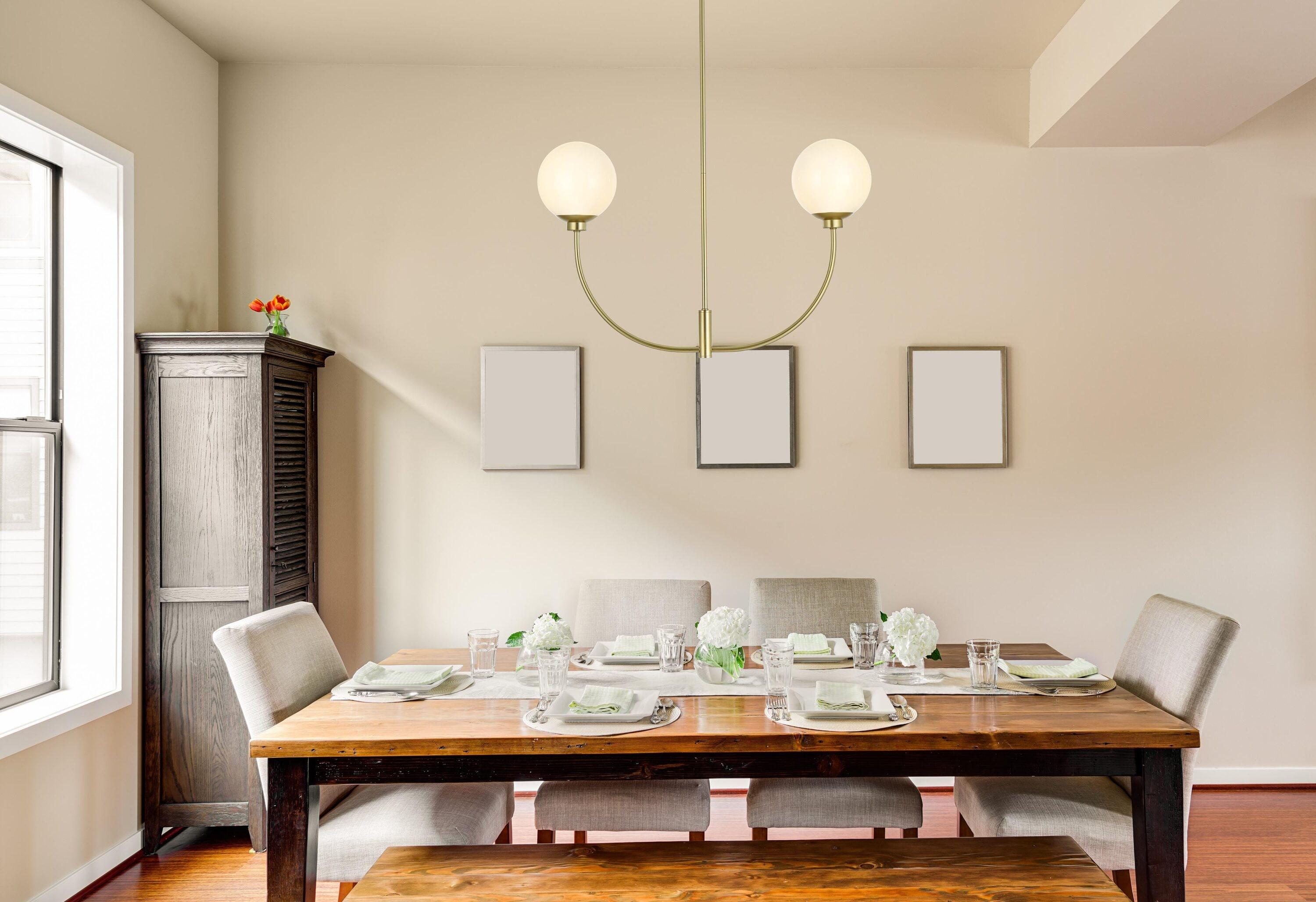 Elegant Lighting Nyomi 36-Inch Chrome Chandelier with Sleek Form