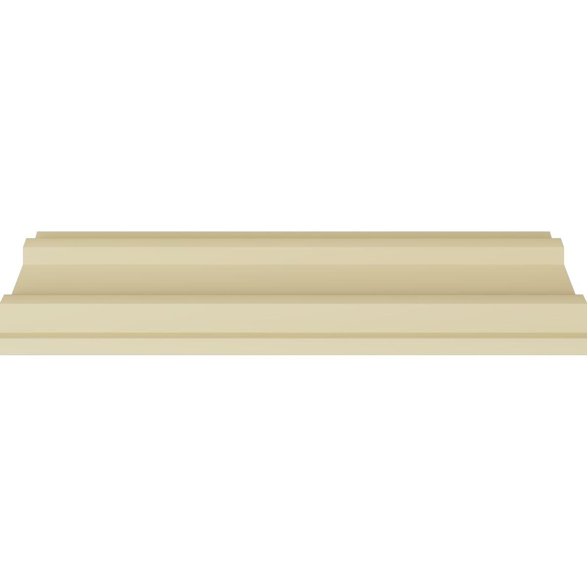 4"H x 4"P x 5 3/4"F x 94 1/2"L, (1 1/4" Repeat), Egg and Dart Crown Moulding