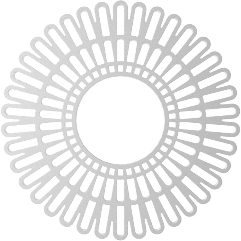 24"OD x 8 7/8"ID x 3/4"P Cornelius Architectural Grade PVC Pierced Ceiling Medallion